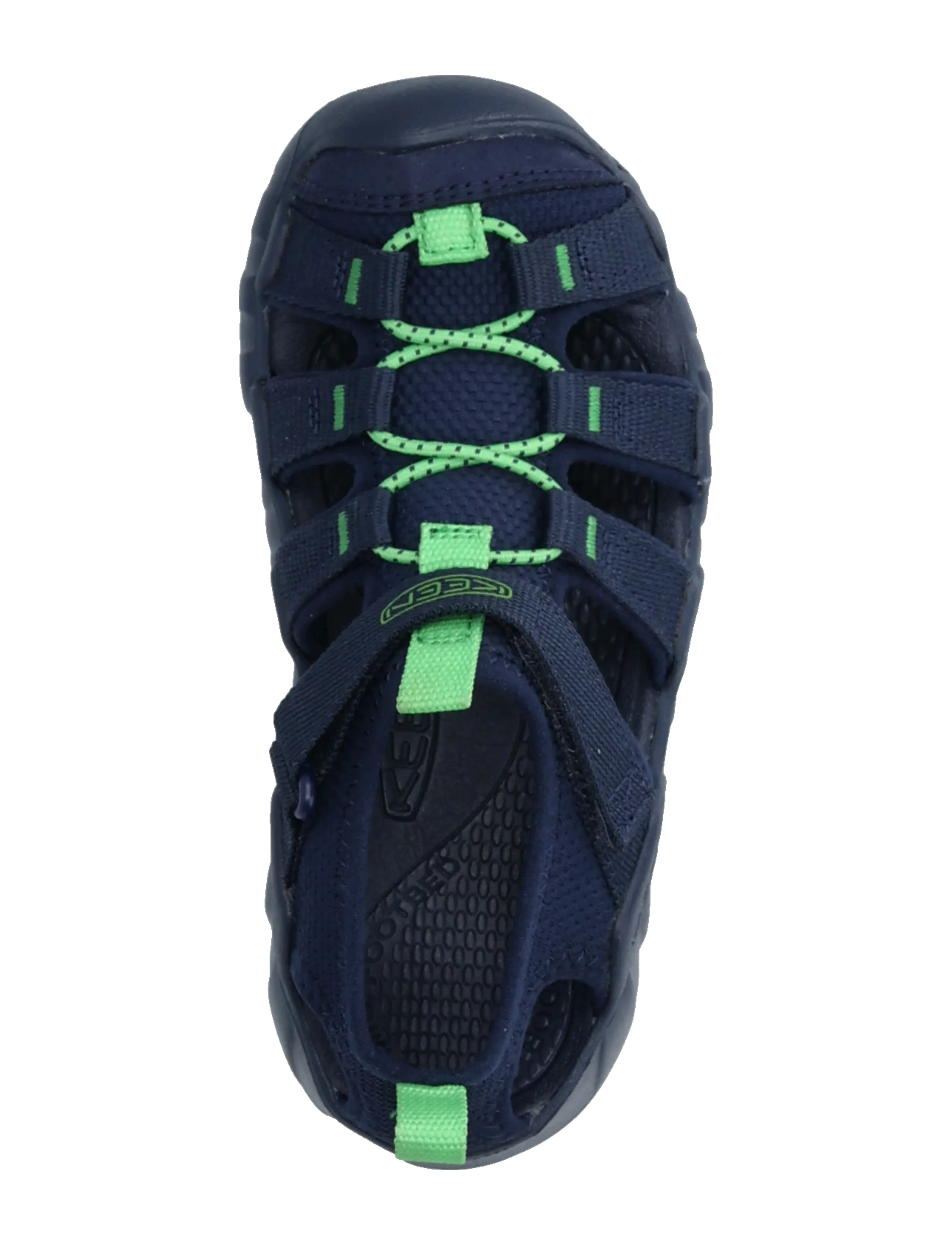 KEEN - KE HYPERPORT H2 C-NAVAL - neperšlampami batai - naval academy-vibrant green - 3