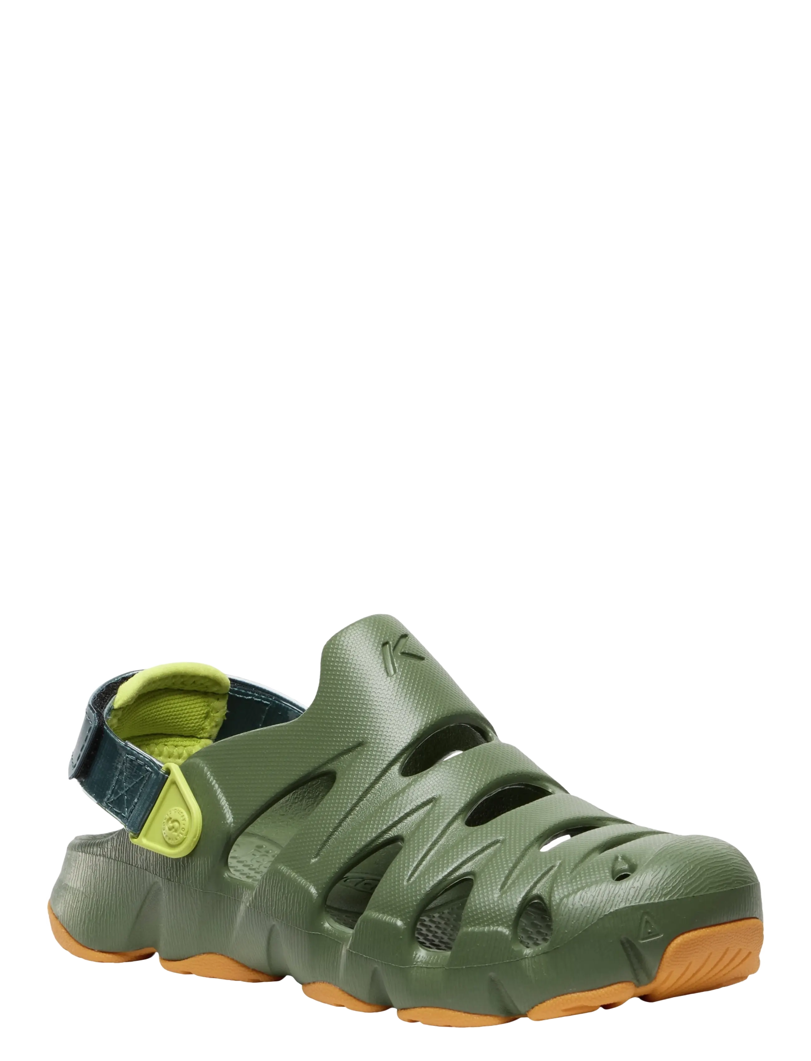 KEEN KE HYPERFLT Y-BRONZE - Wasserschuhe - BRONZE GREEN-ORANGE PEEL / khaki/green