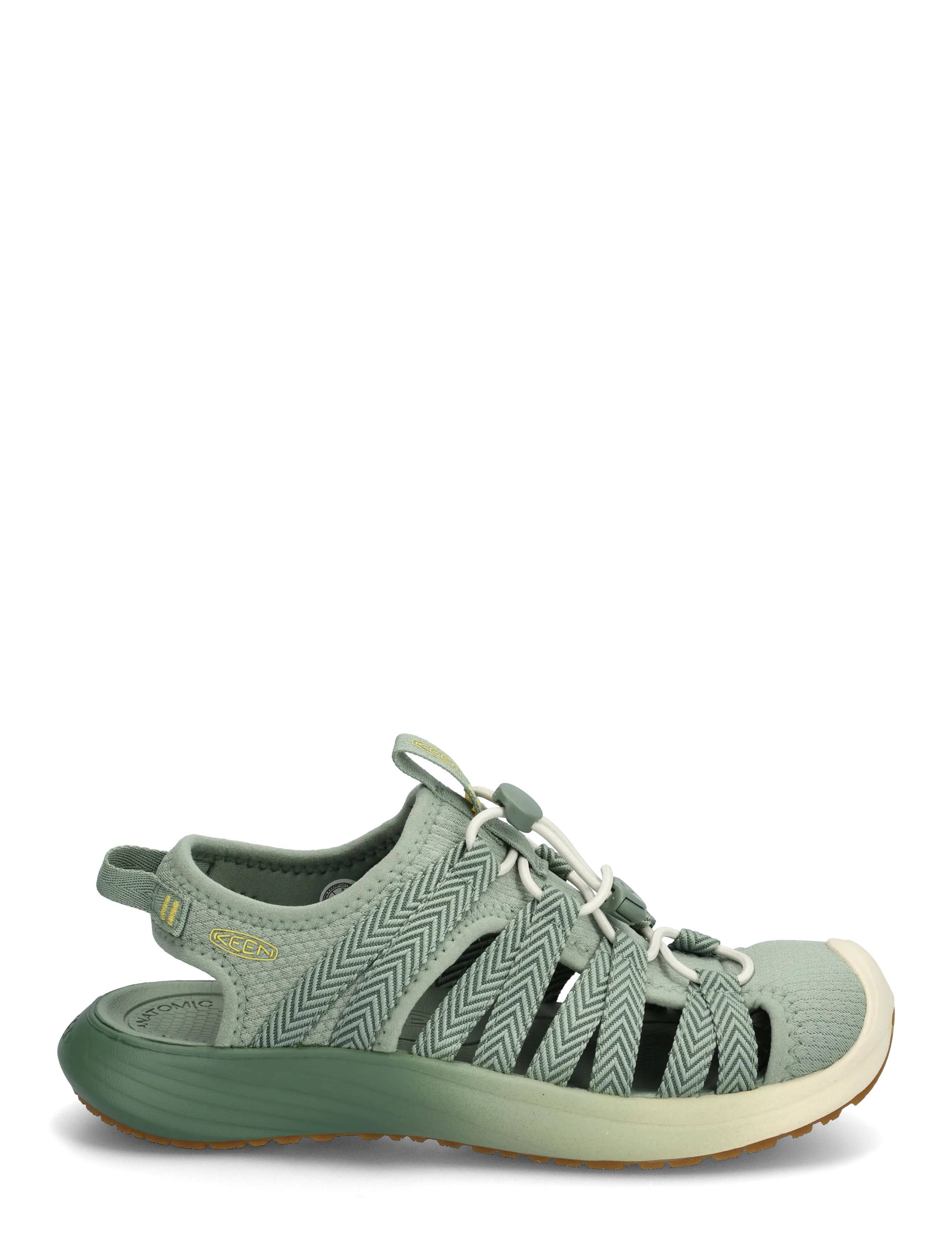 KEEN - KE WHISPER LITE W-LILY - vandringsskor - lily pad-cream gold - 1