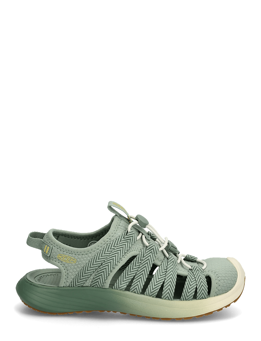 KEEN - KE WHISPER LITE W-LILY - vandringsskor - lily pad-cream gold - 1