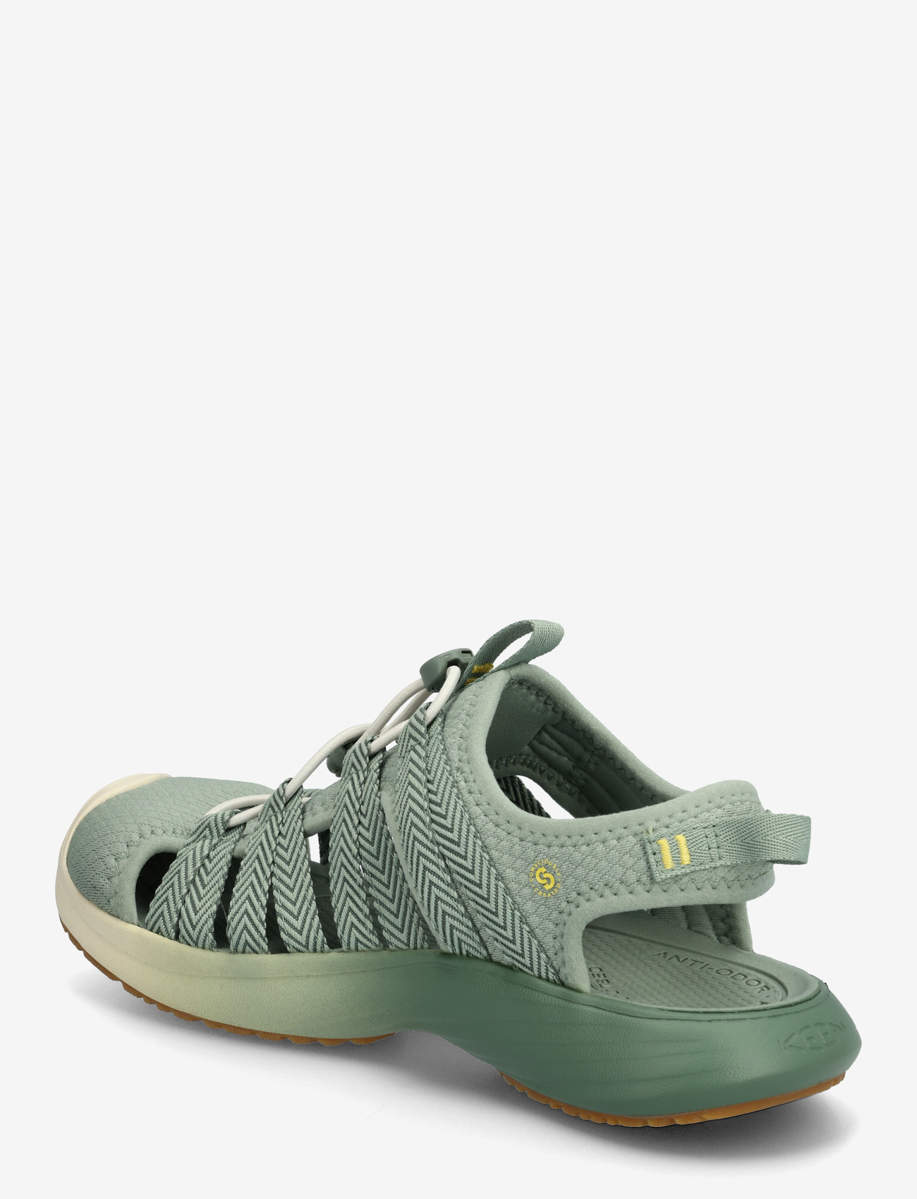 KEEN - KE WHISPER LITE W-LILY - hiking shoes - lily pad-cream gold - 2