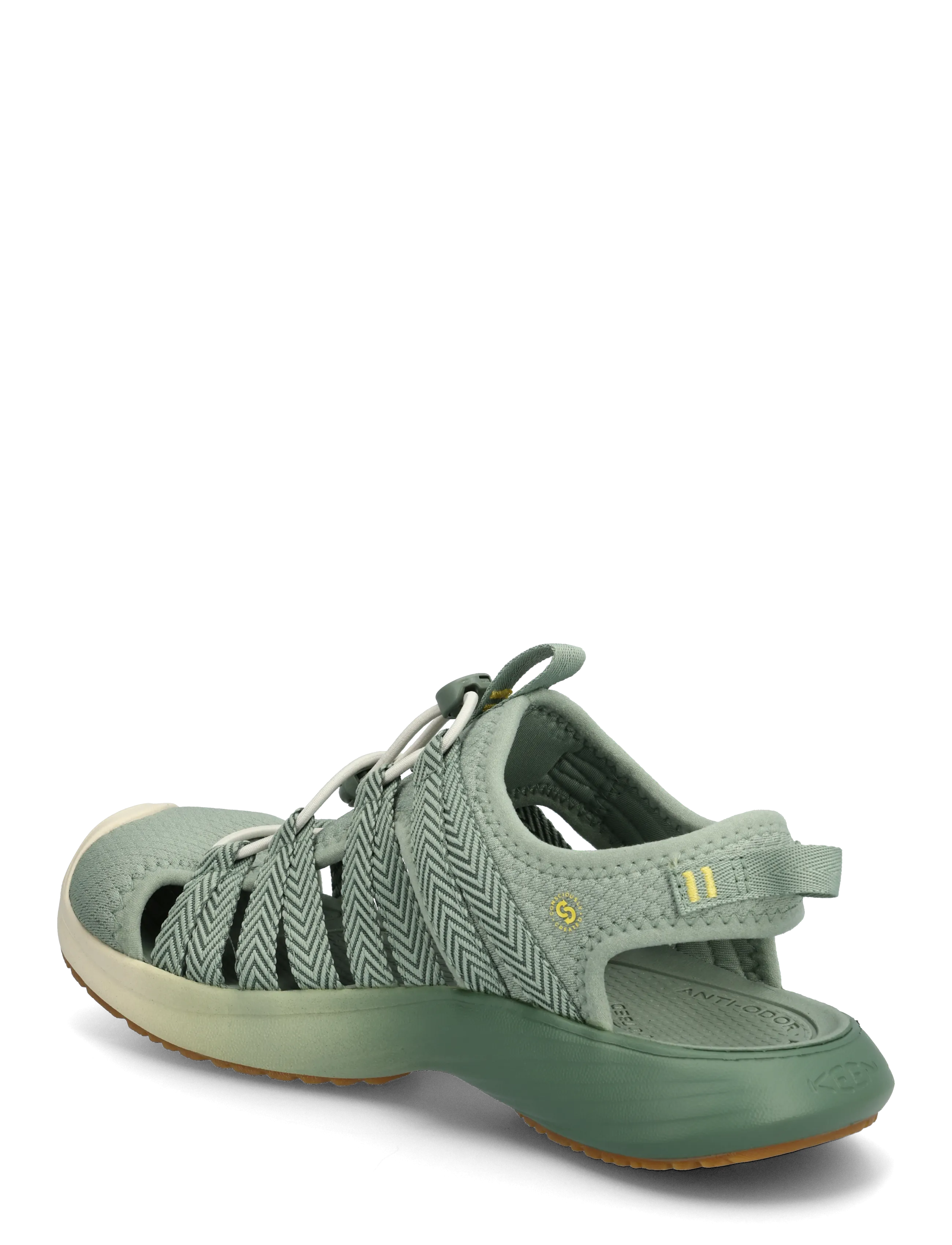 KEEN - KE WHISPER LITE W-LILY - vandringsskor - lily pad-cream gold - 2