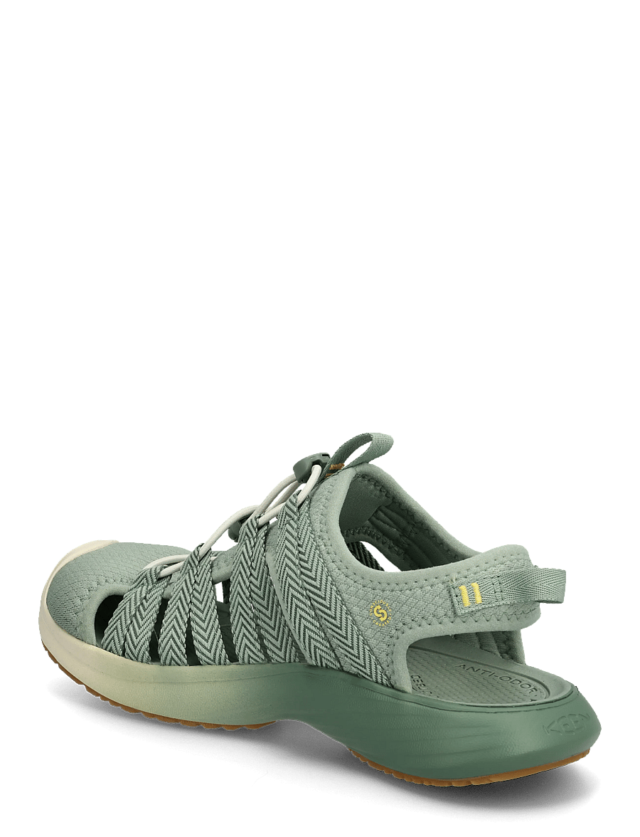 KEEN - KE WHISPER LITE W-LILY - vandringsskor - lily pad-cream gold - 2