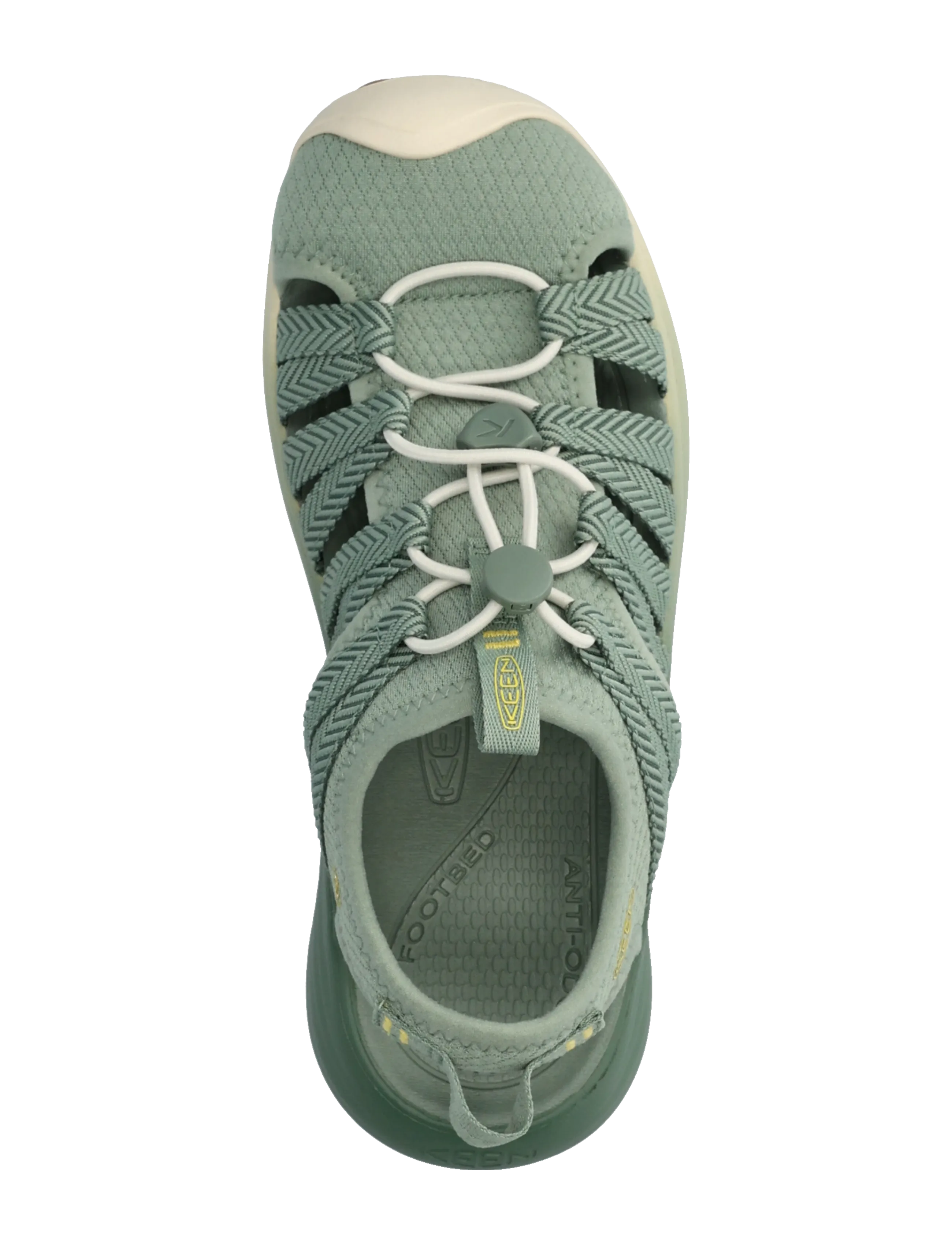 KEEN - KE WHISPER LITE W-LILY - vandringsskor - lily pad-cream gold - 3