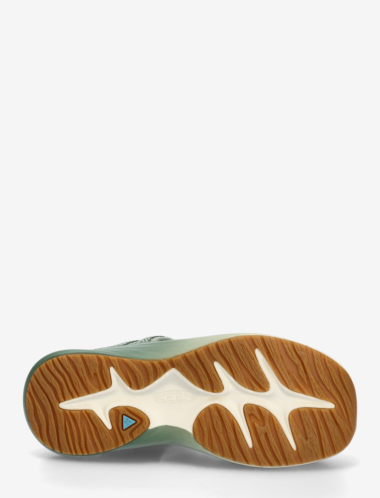 KEEN - KE WHISPER LITE W-LILY - hiking shoes - lily pad-cream gold - 4