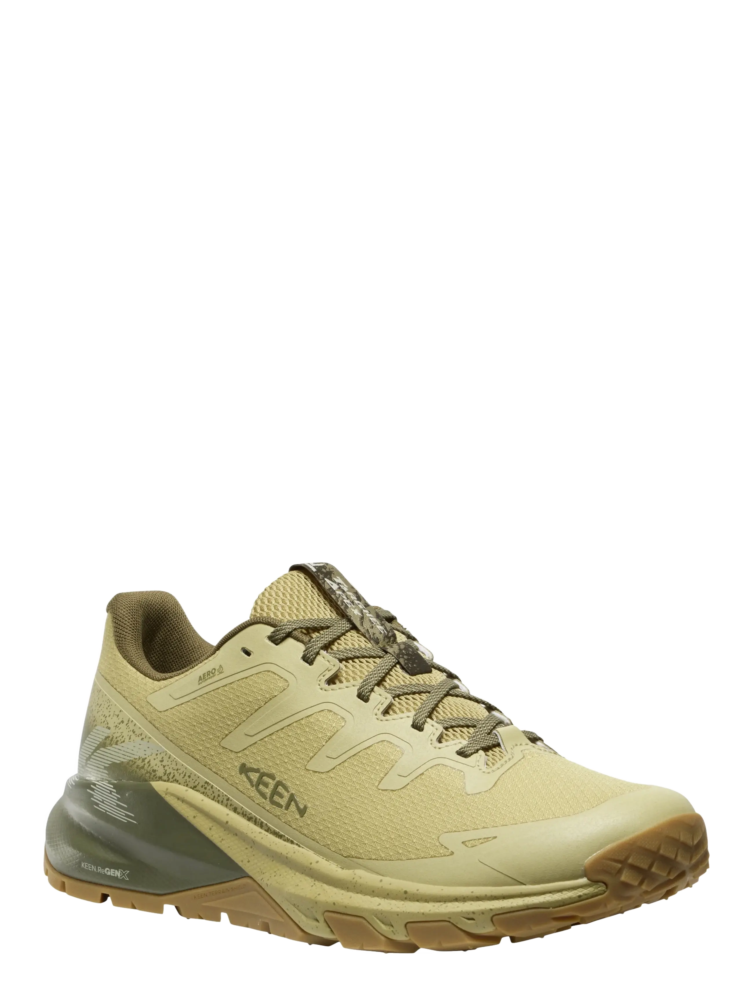 KEEN KE TARGHEE APEX WP M-DARK - Kingad - DARK OLIVE-KHAKI / yellow