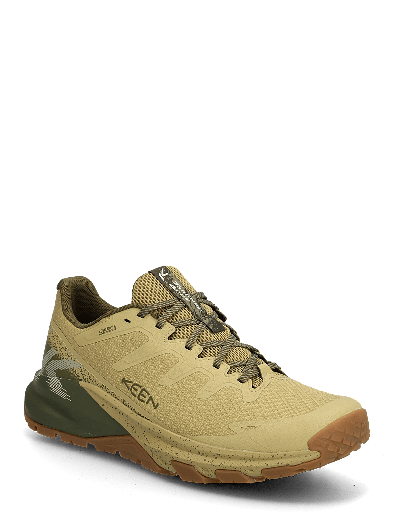 KEEN - KE TARGHEE APEX WP M-DARK - training shoes - dark olive-khaki - 0