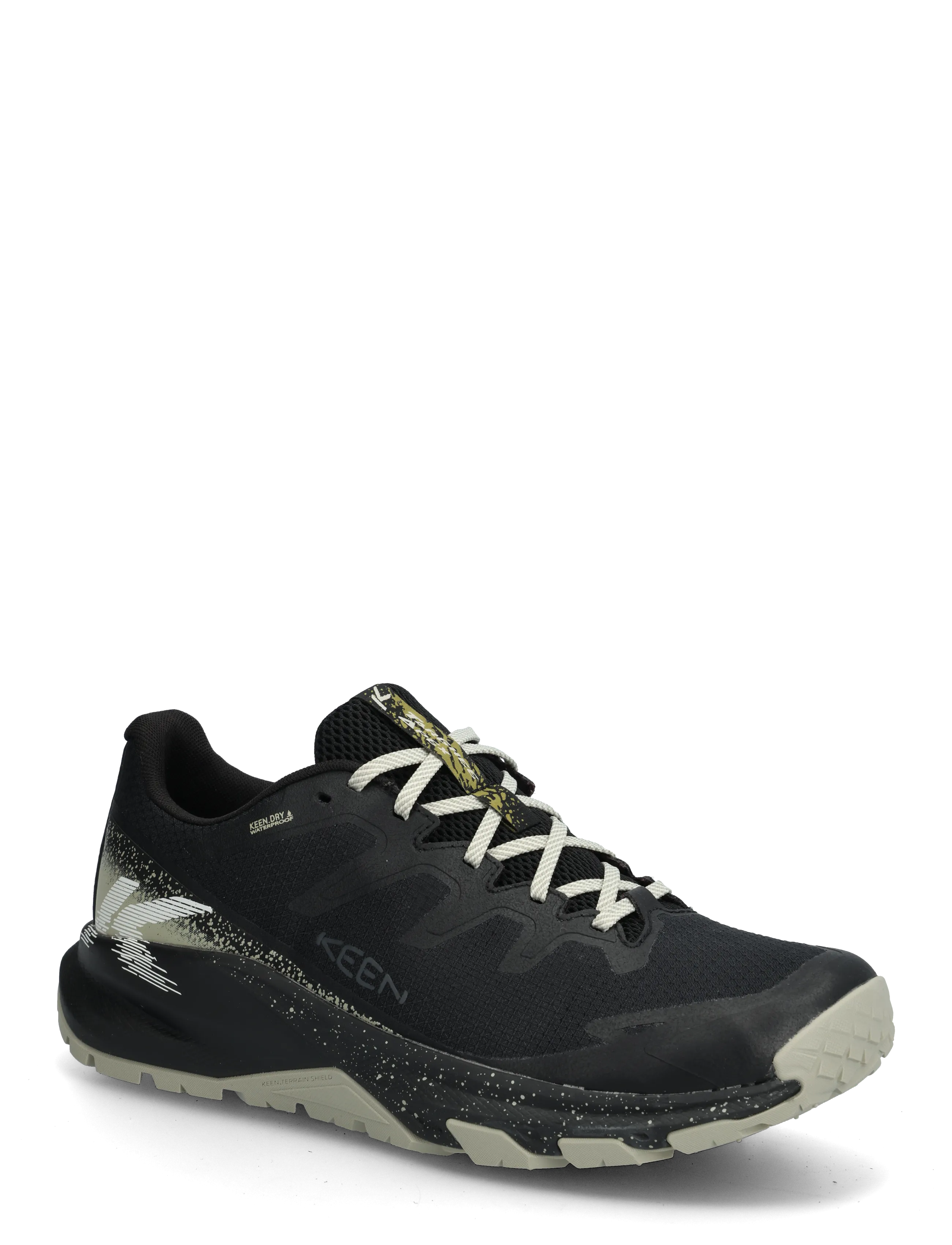 KEEN KE TARGHEE APEX WP - Sportschuhe - BLACK-ABBEY STONE / black