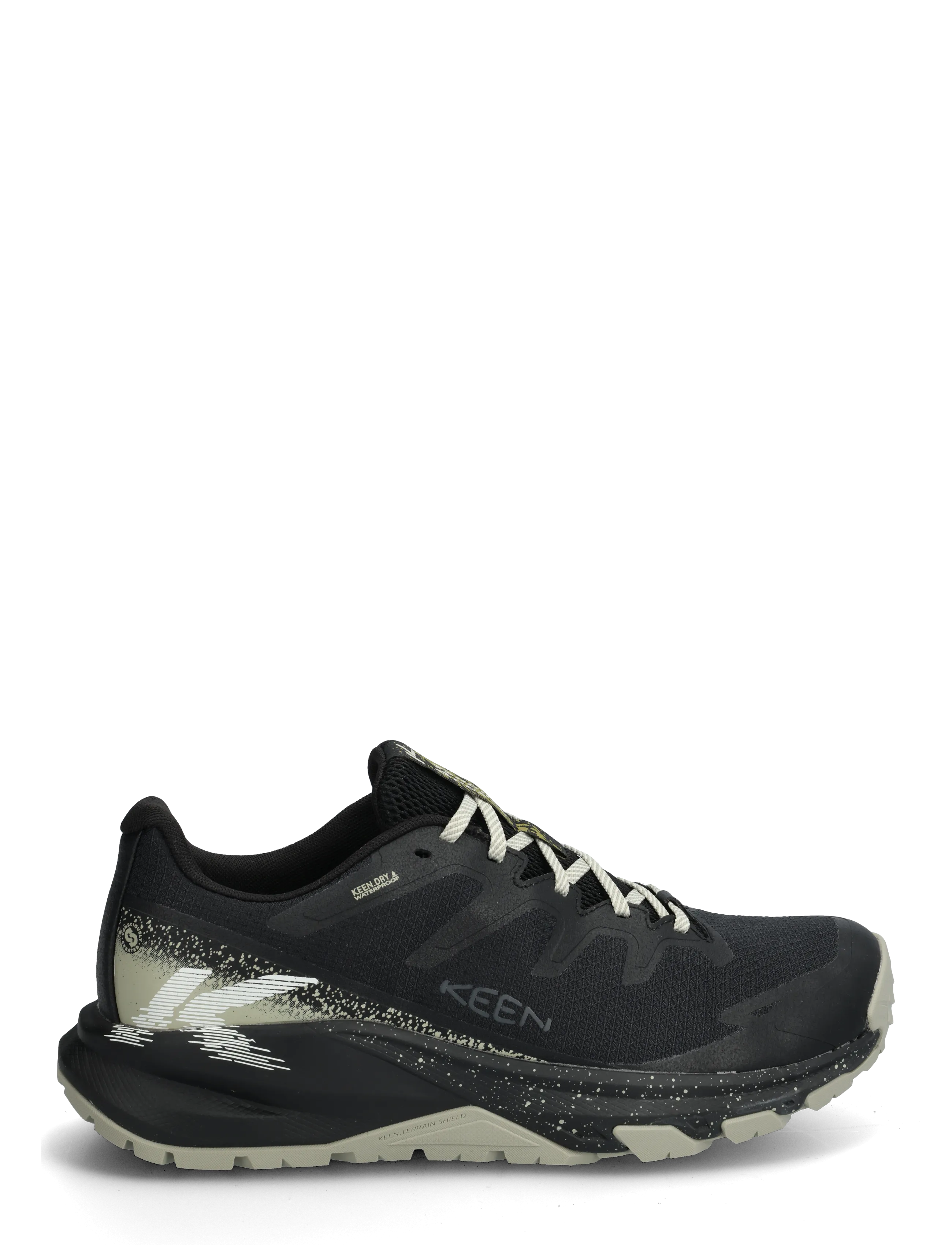 KEEN - KE TARGHEE APEX WP - laufschuhe - black-abbey stone - 1