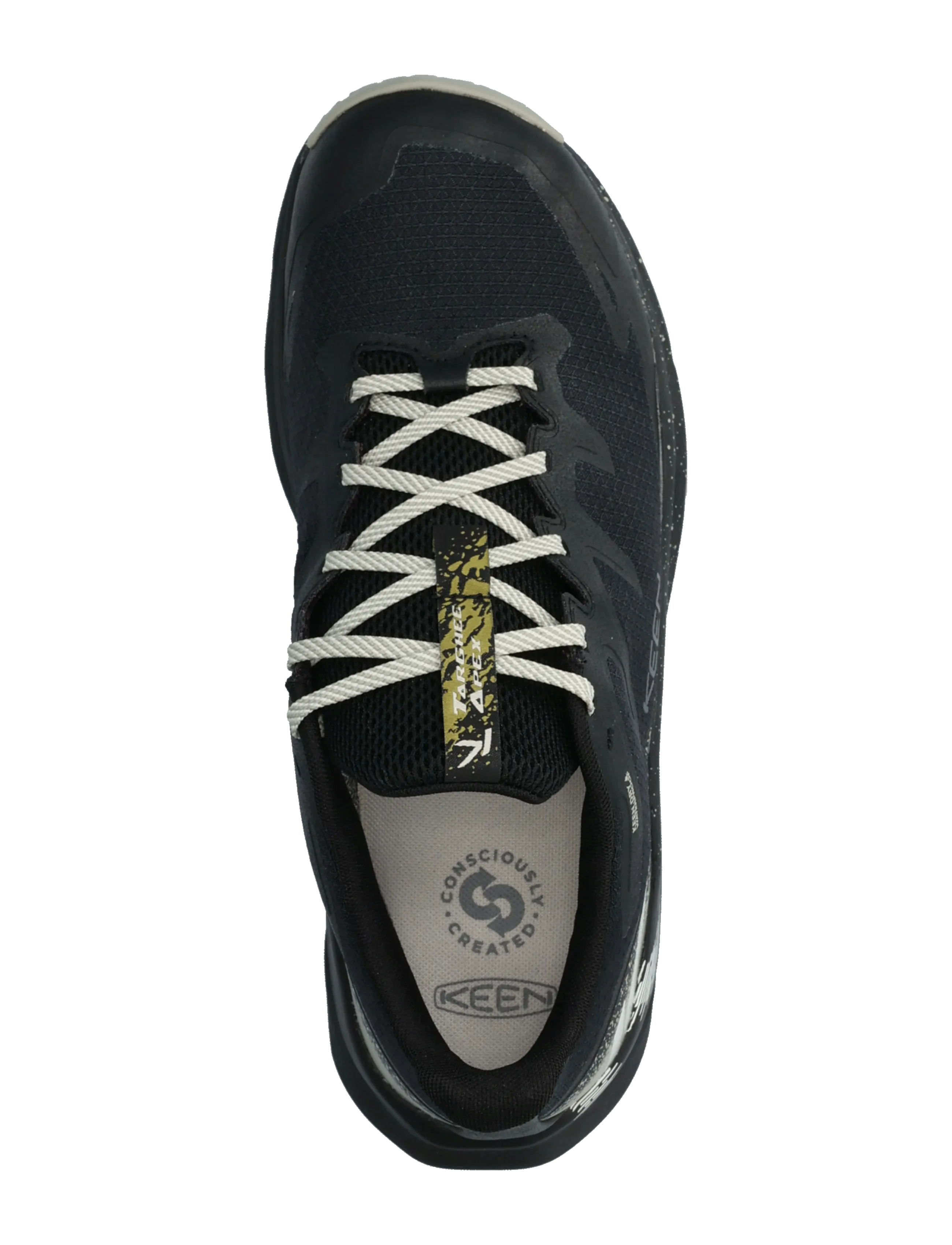 KEEN - KE TARGHEE APEX WP - laufschuhe - black-abbey stone - 3