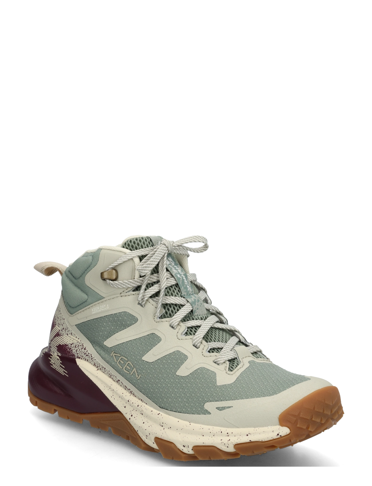 KEEN KE TARGHEE APEX MID WP W-LILY - Schuhe - LILY PAD-FIG / blue
