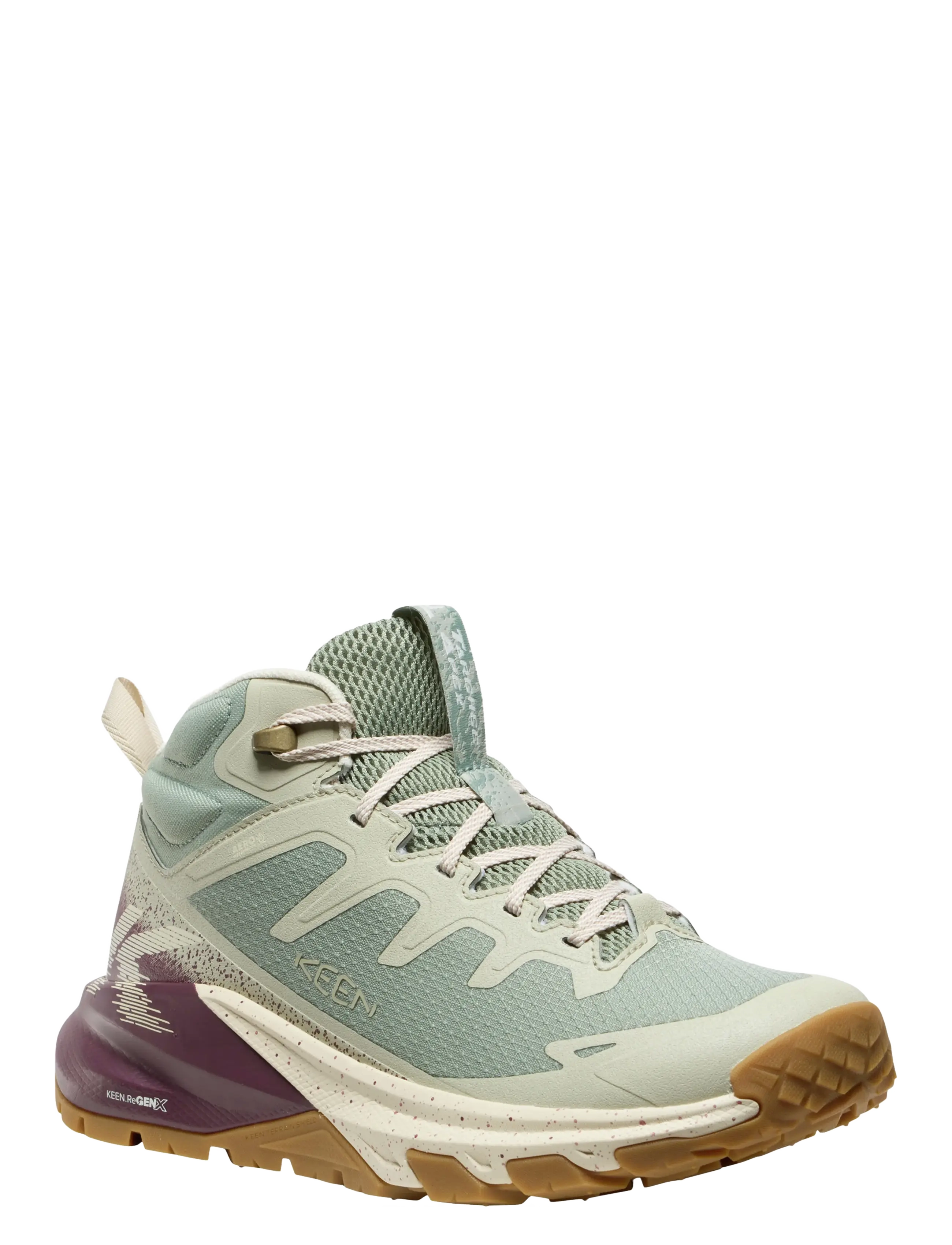 KEEN KE TARGHEE APEX MID WP W-LILY - KEEN - LILY PAD-FIG / blue