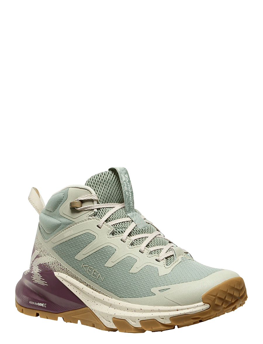 KEEN - KE TARGHEE APEX MID WP W-LILY - matka- ja kõndimisjalatsid - lily pad-fig - 0