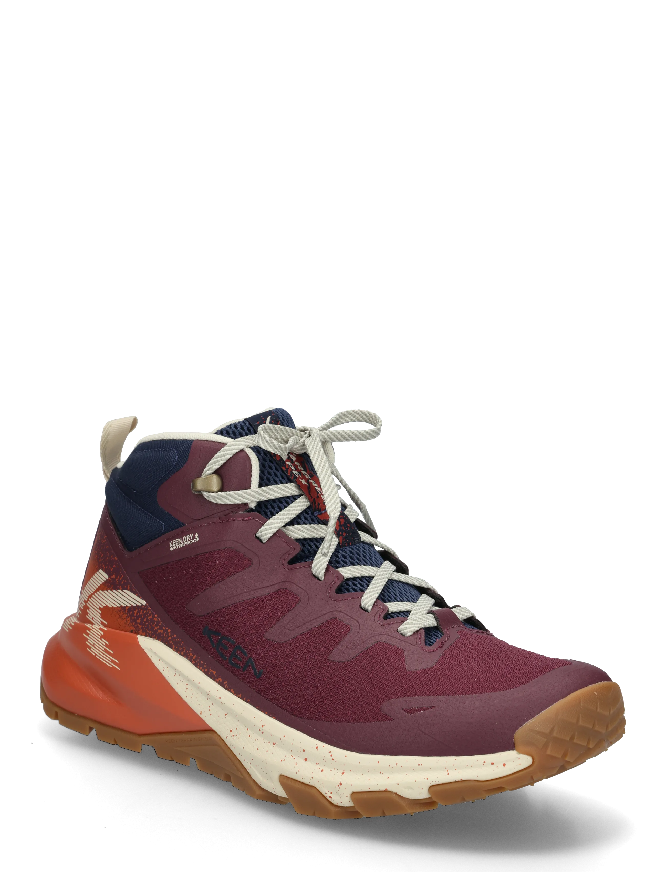 KEEN Ke Targhee Apex Mid Wp, Damen, Wasserdichte Halbhohe Wanderstiefel, Lila, Gr: 41