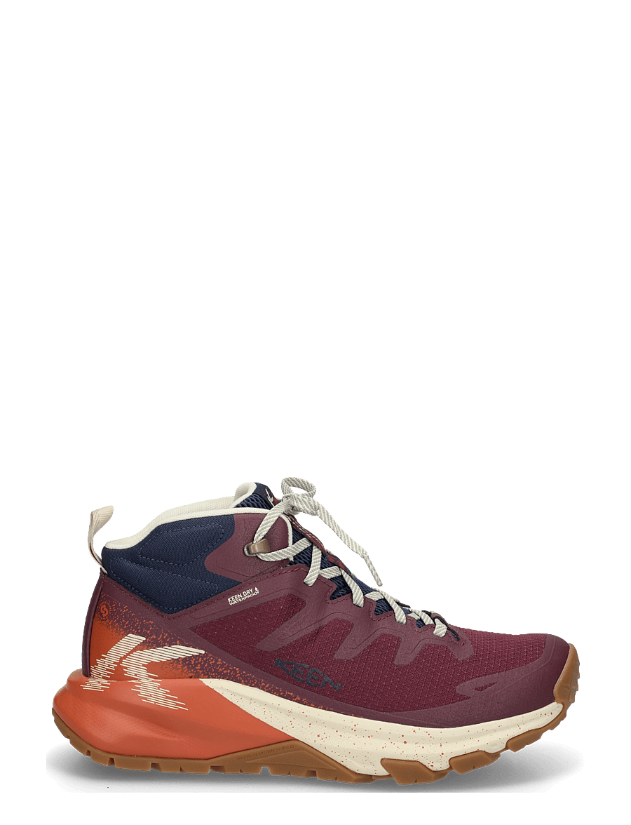 KEEN - KE TARGHEE APEX MID WP - vandringsskor - fig-burnt brick - 2
