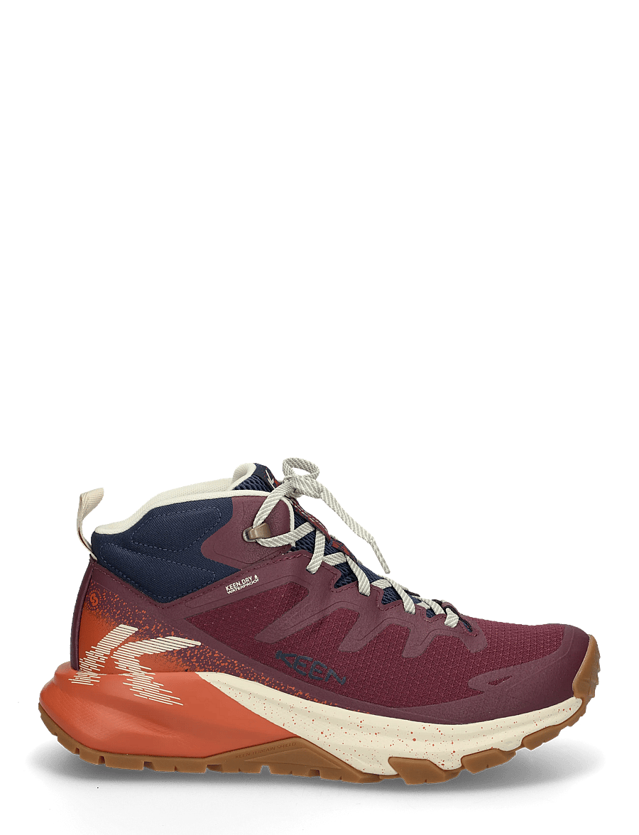 KEEN - KE TARGHEE APEX MID WP - hiking shoes - fig-burnt brick - 2