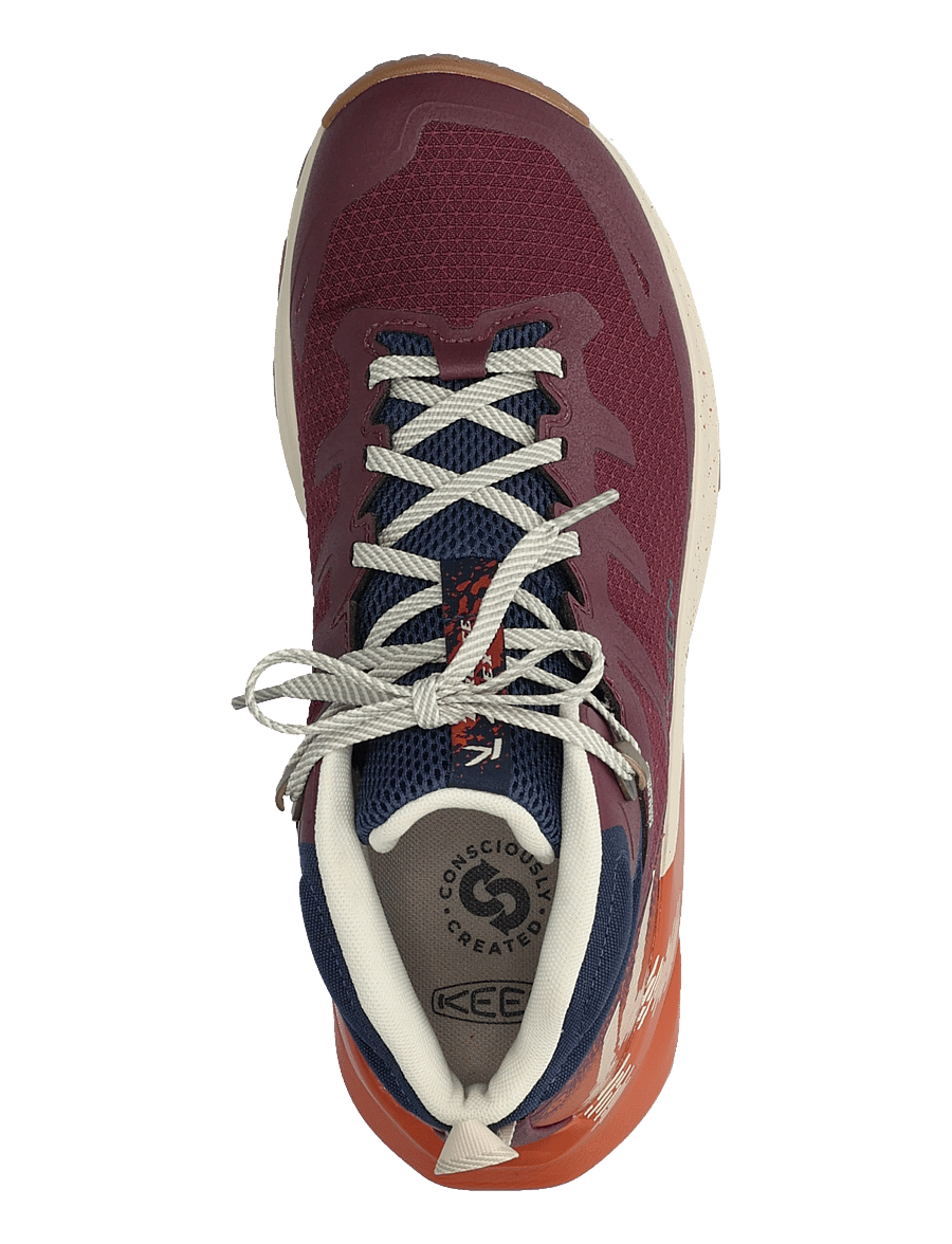 KEEN - KE TARGHEE APEX MID WP - vandringsskor - fig-burnt brick - 3