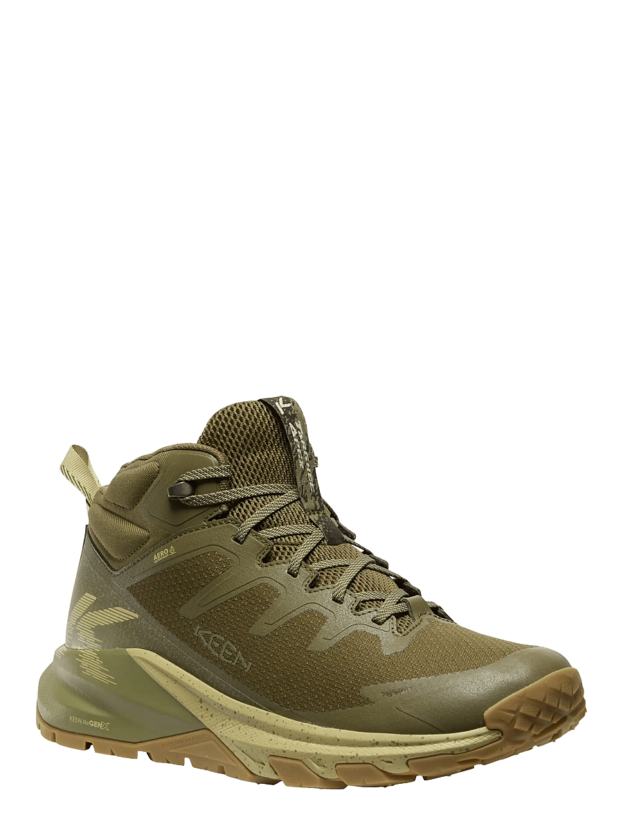 KEEN - KE TARGHEE APEX MID WP M-DARK - dark olive-khaki - 0