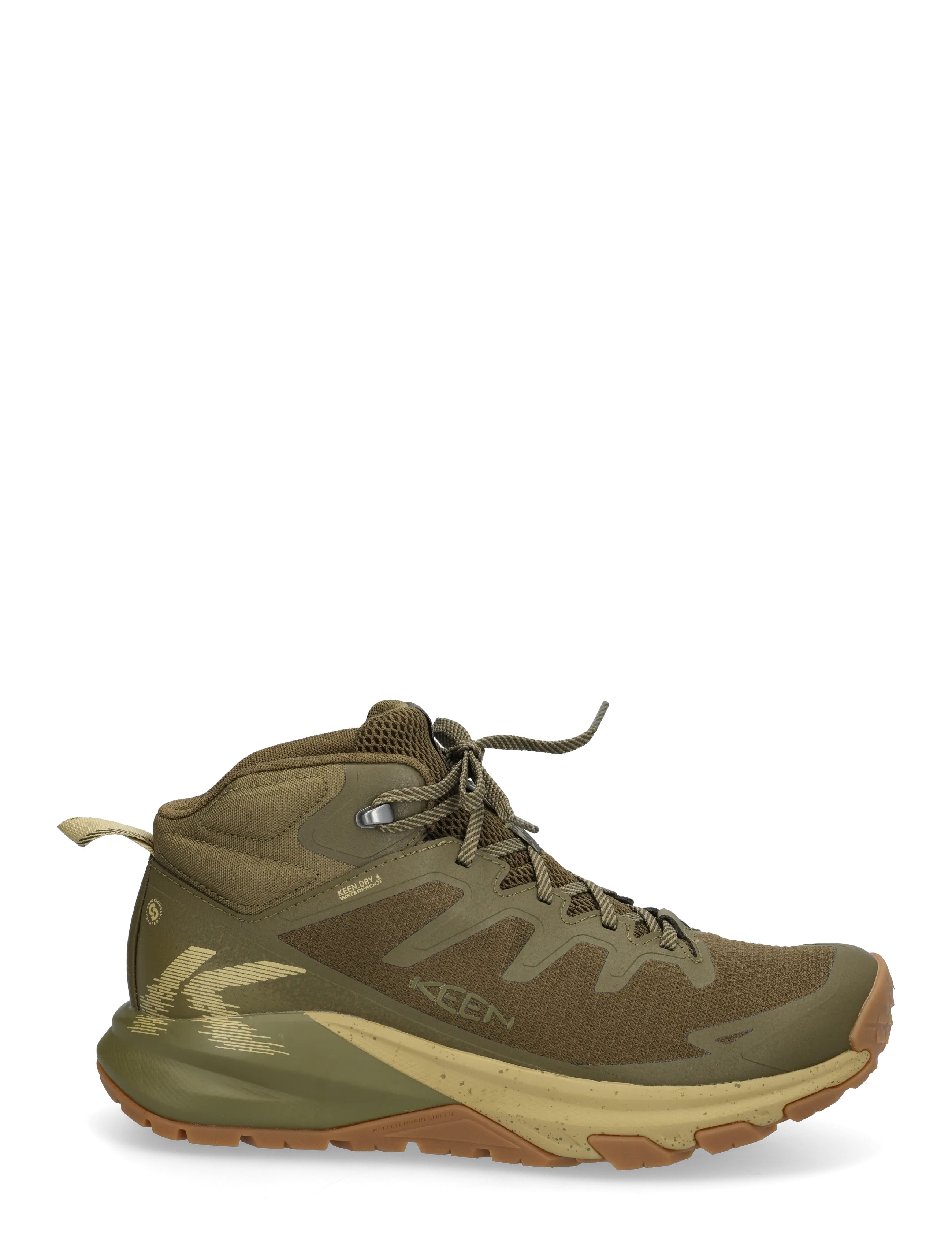 KEEN - KE TARGHEE APEX MID WP M-DARK - wandelschoenen - dark olive-khaki - 2