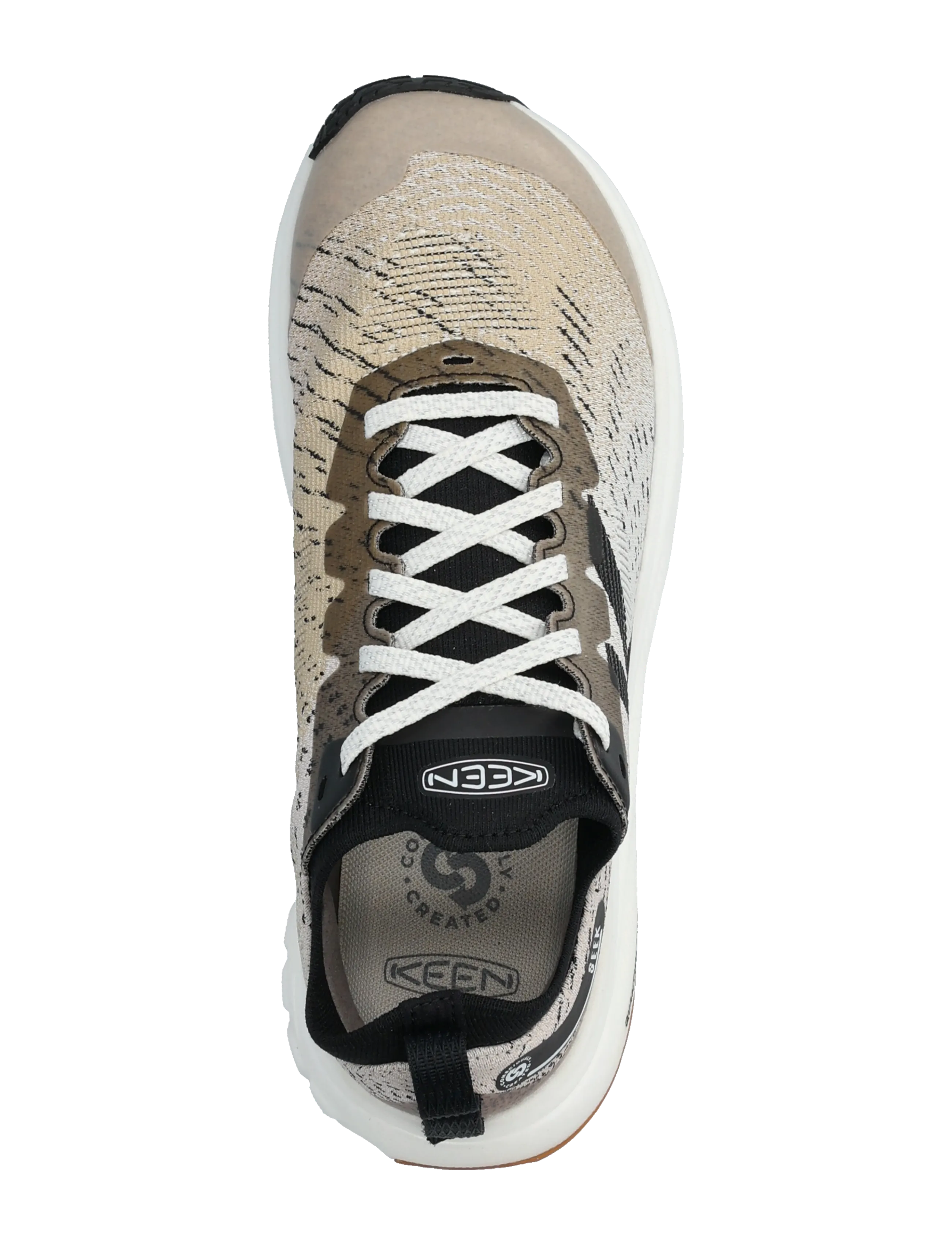 KEEN - KE SEEK - juoksukengät - safari-black - 3
