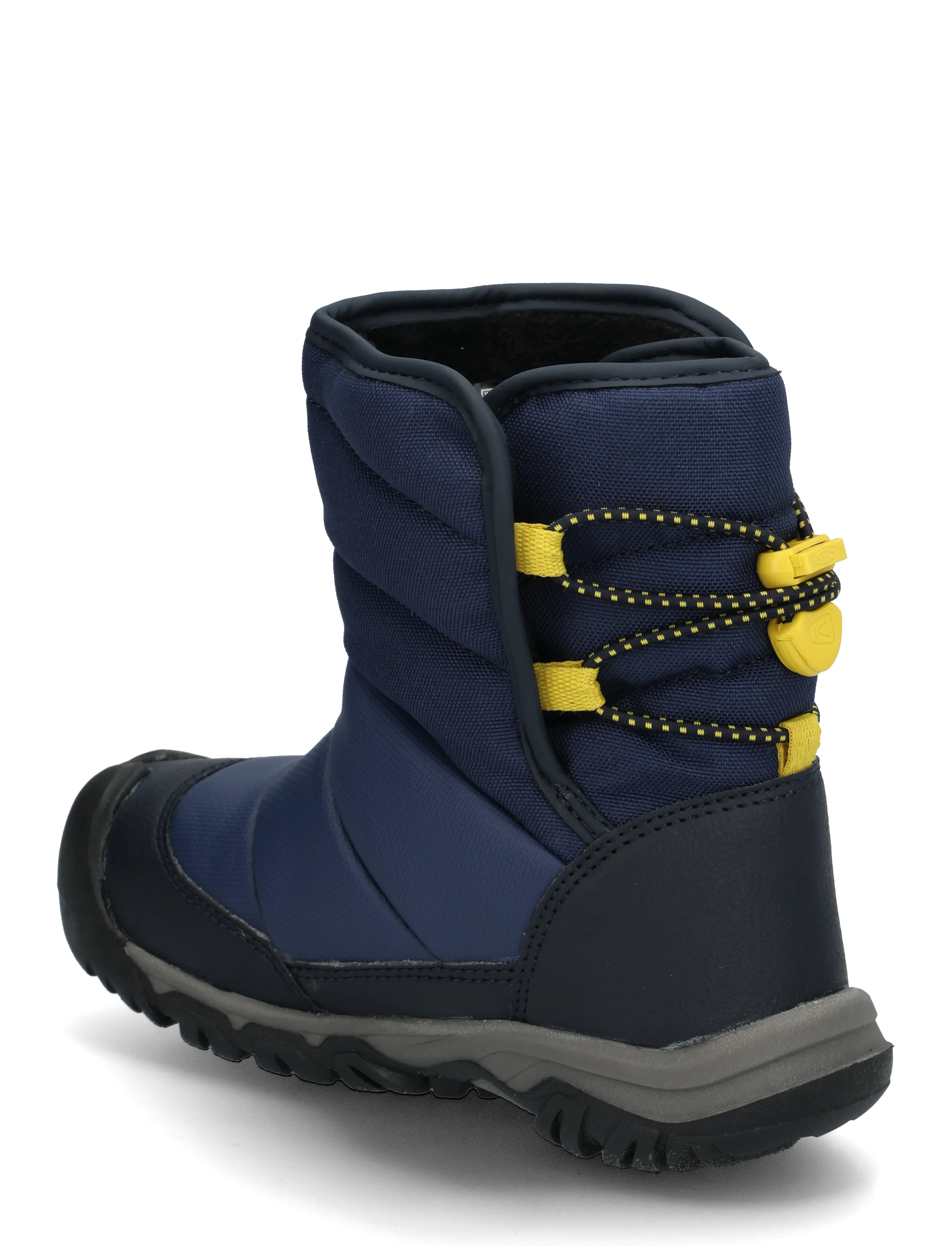 KEEN - KE PUFFRIDER WP C-NAVAL - winterstiefel - naval academy-mango mint - 1
