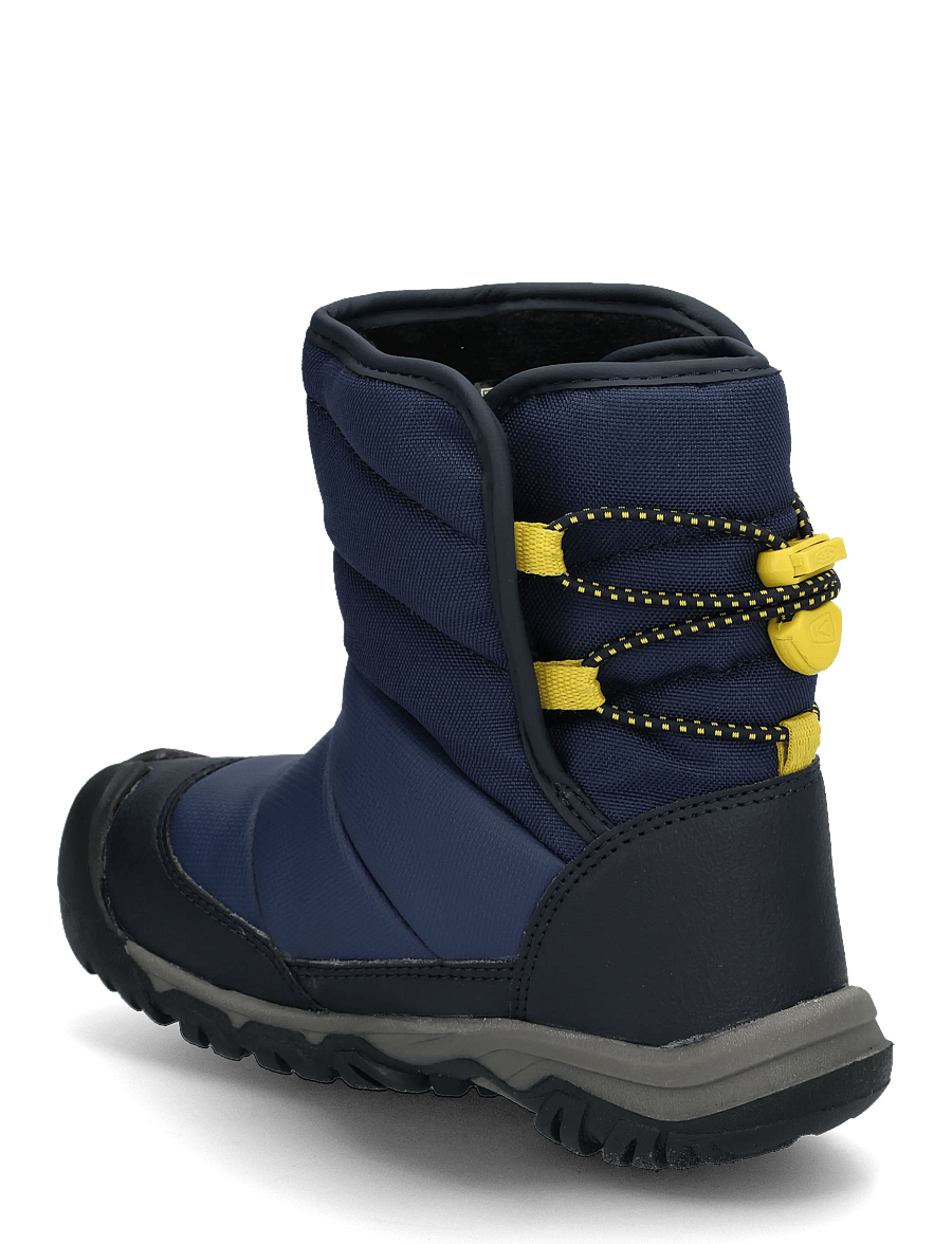 KEEN - KE PUFFRIDER WP C-NAVAL - winterstiefel - naval academy-mango mint - 1