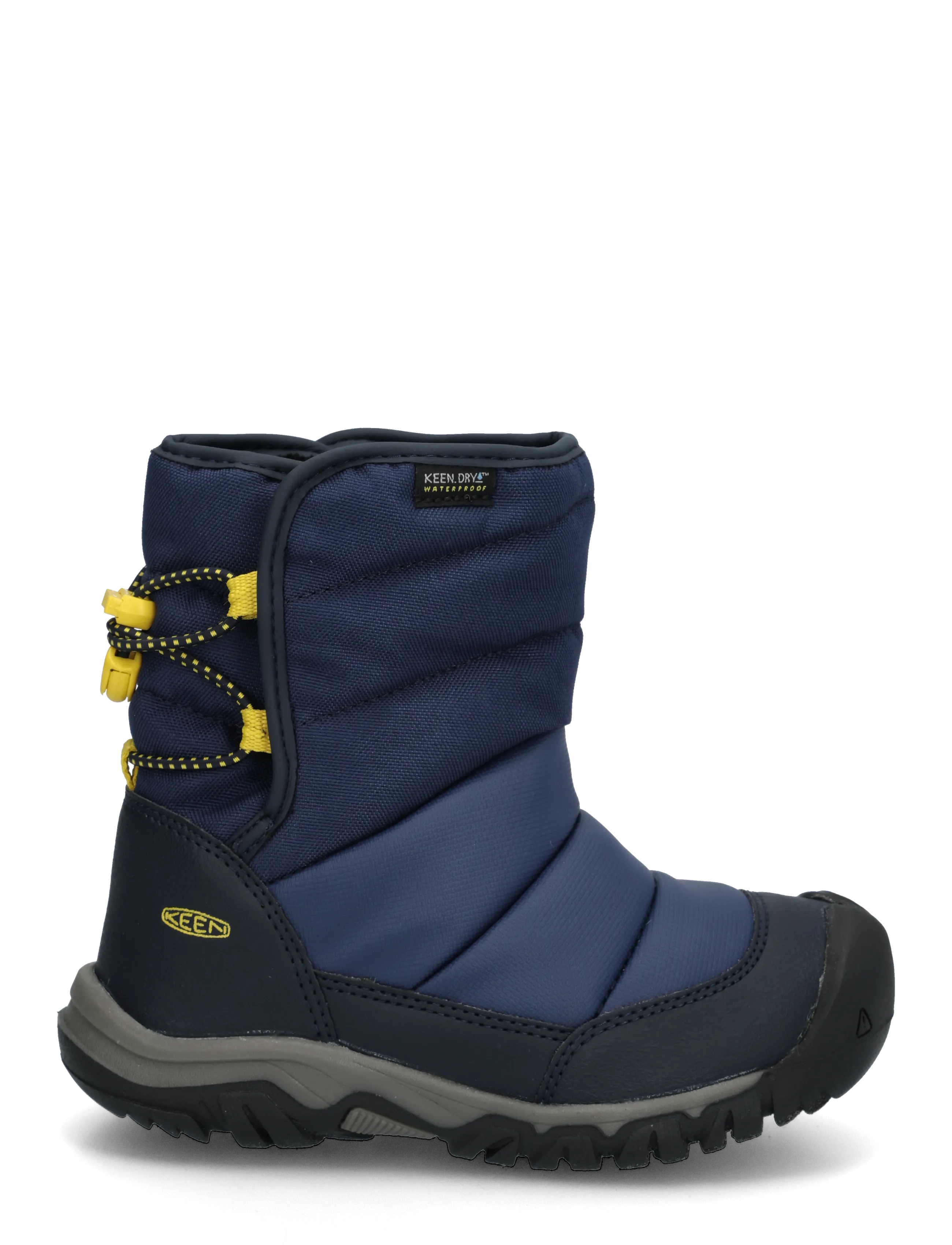 KEEN - KE PUFFRIDER WP C-NAVAL - winterstiefel - naval academy-mango mint - 2