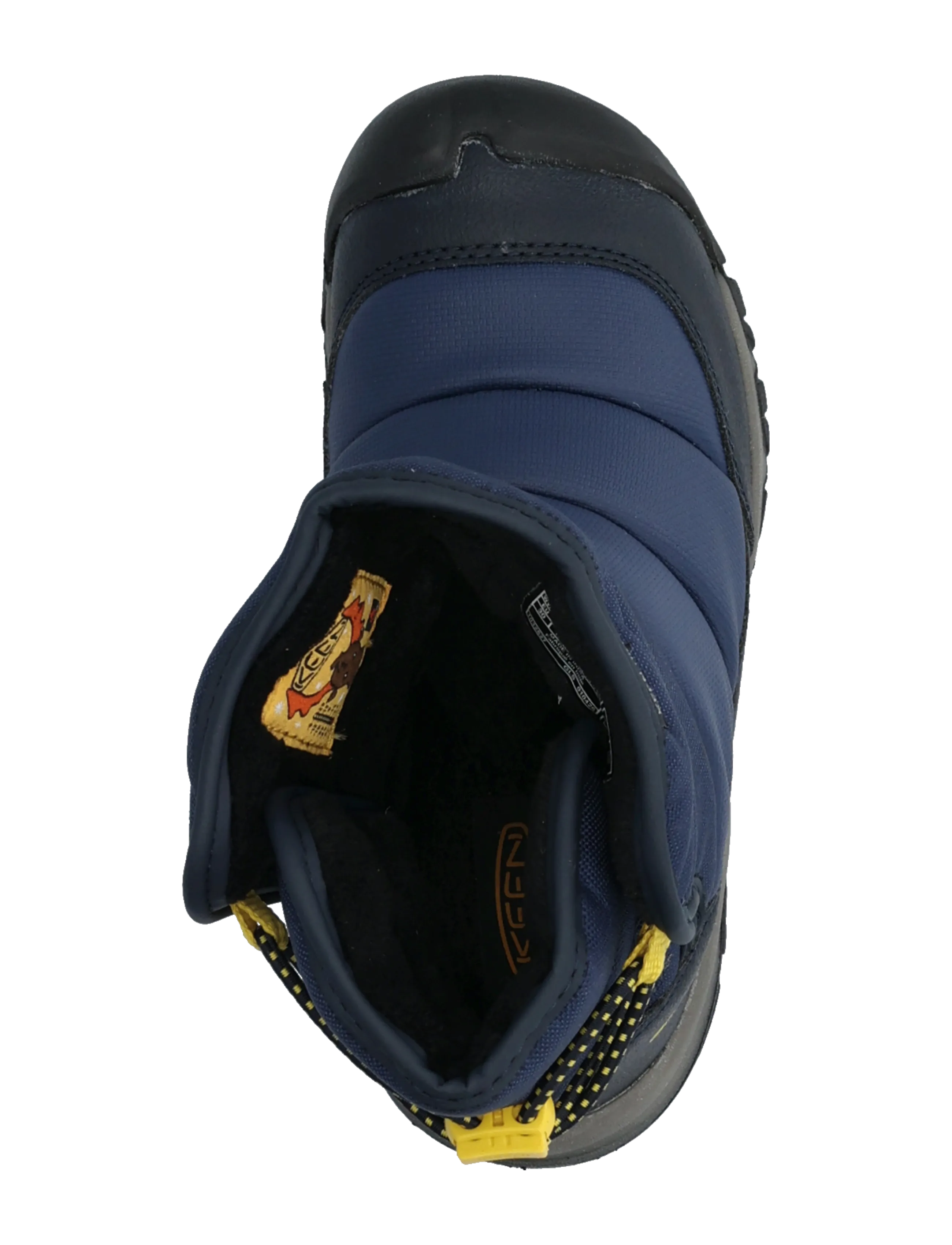 KEEN - KE PUFFRIDER WP C-NAVAL - winterstiefel - naval academy-mango mint - 3