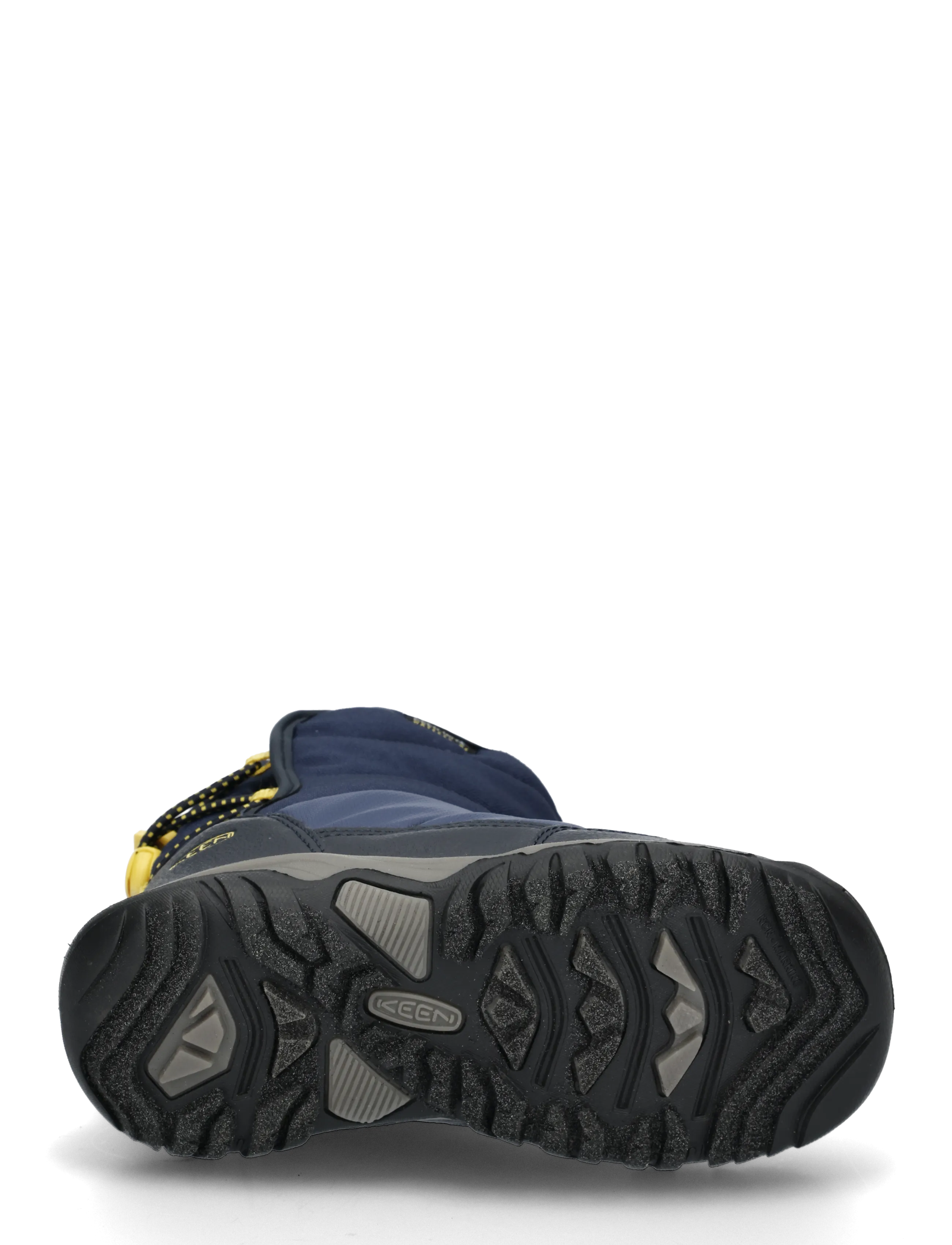 KEEN - KE PUFFRIDER WP C-NAVAL - winterstiefel - naval academy-mango mint - 4