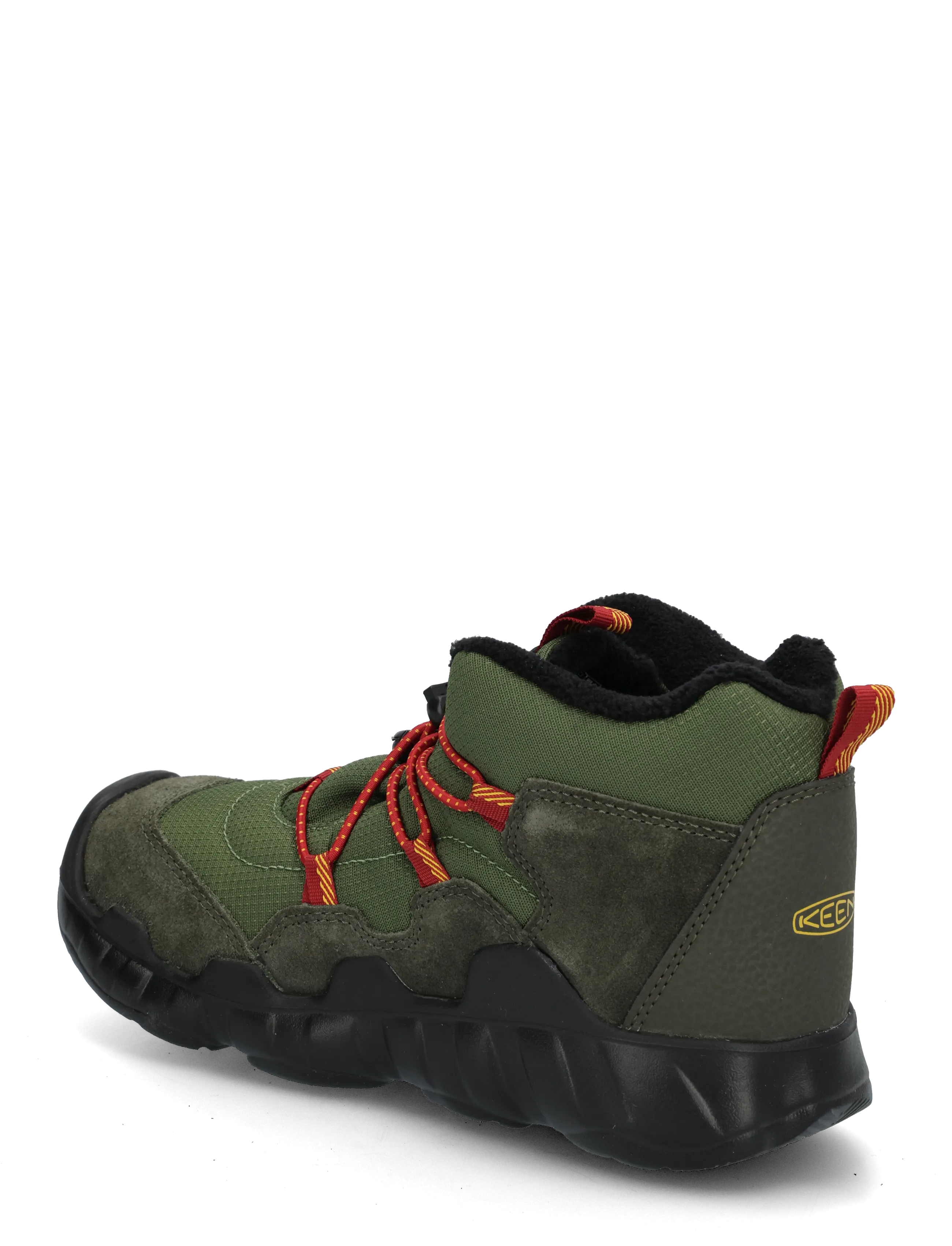 KEEN - KE HYPOWSER CHUKKA WP Y-FOREST - winterstiefel - forest night-garnet - 1