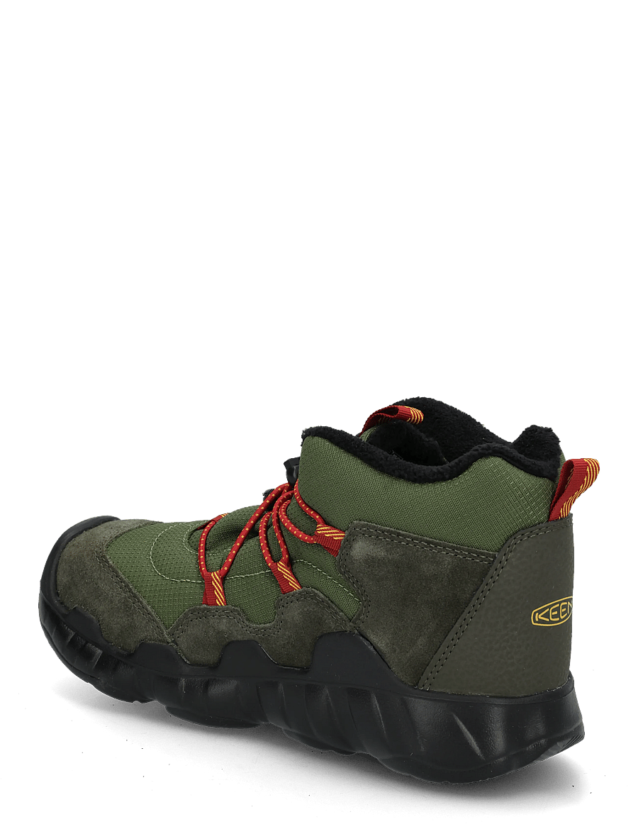 KEEN - KE HYPOWSER CHUKKA WP Y-FOREST - winterstiefel - forest night-garnet - 1