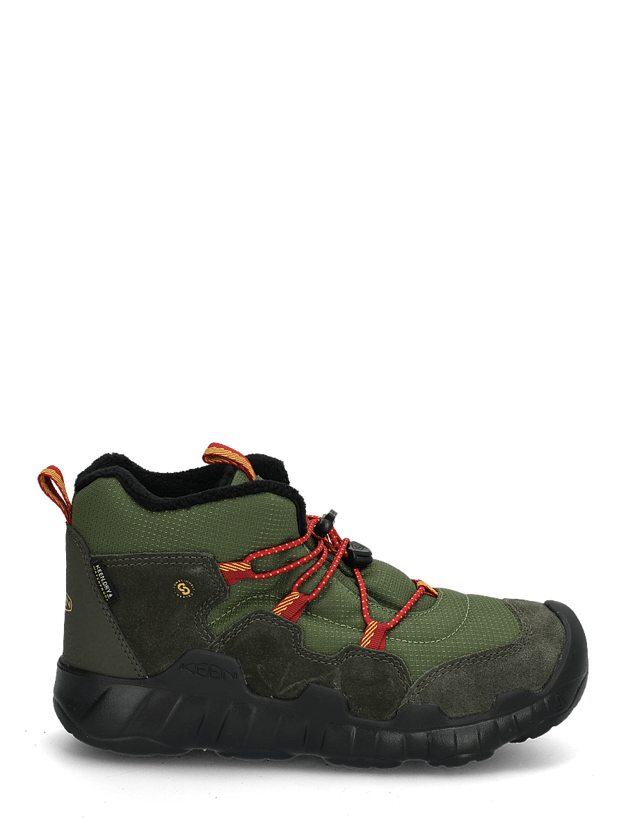 KEEN - KE HYPOWSER CHUKKA WP Y-FOREST - winterstiefel - forest night-garnet - 2