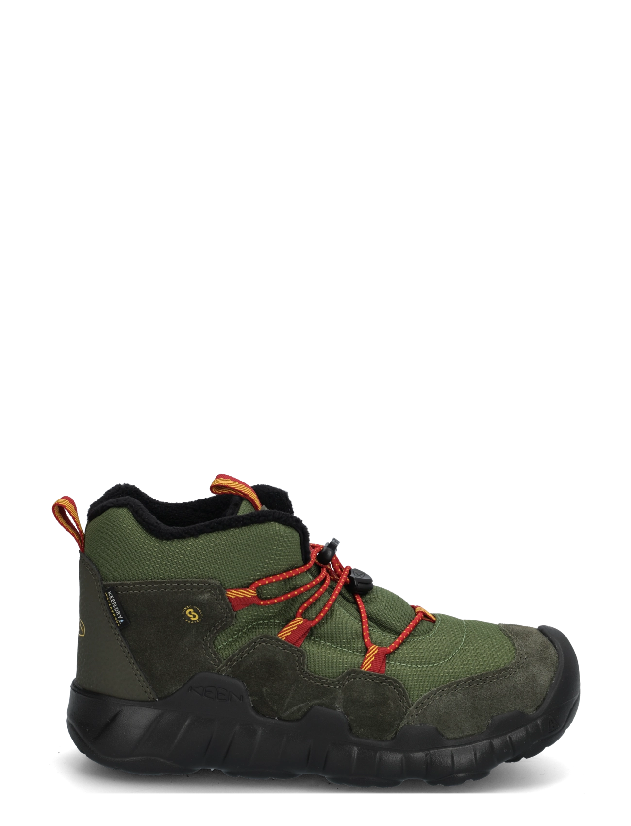 KEEN - KE HYPOWSER CHUKKA WP Y-FOREST - vinterstøvler - forest night-garnet - 2