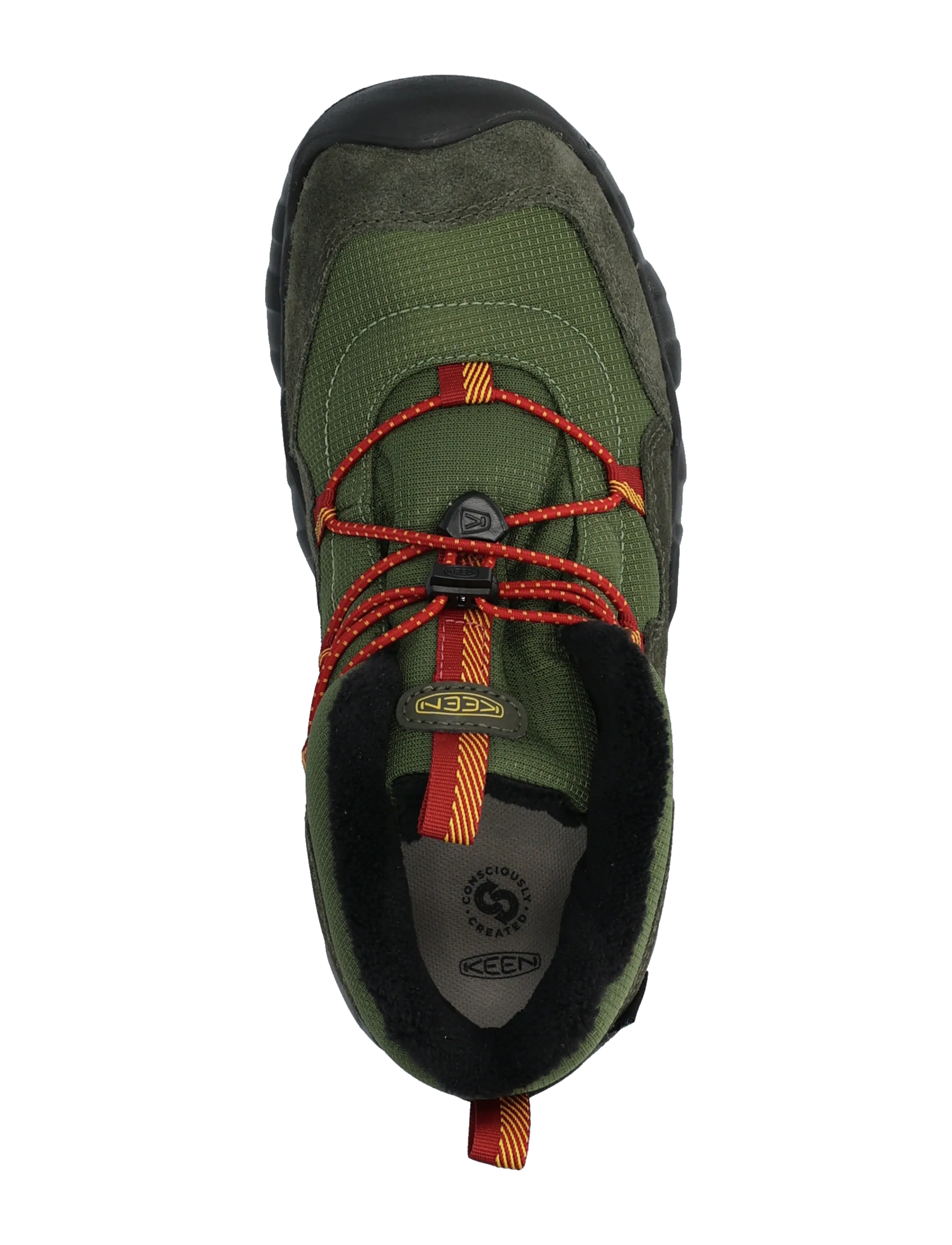 KEEN - KE HYPOWSER CHUKKA WP Y-FOREST - winterstiefel - forest night-garnet - 3