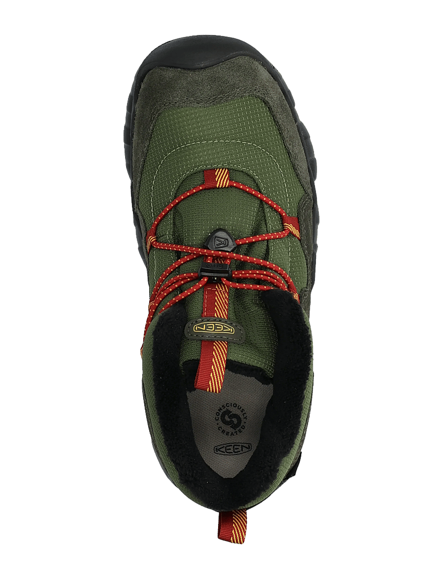 KEEN - KE HYPOWSER CHUKKA WP Y-FOREST - winterstiefel - forest night-garnet - 3