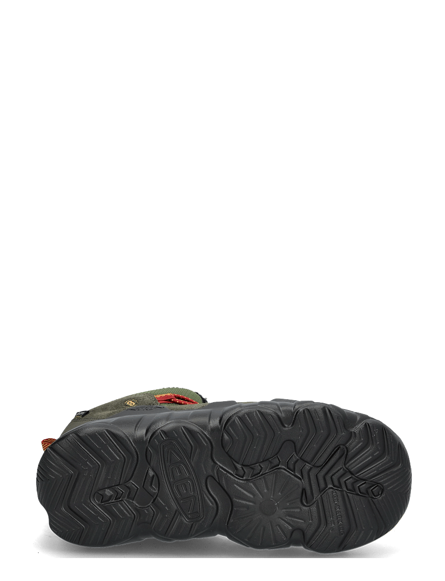 KEEN - KE HYPOWSER CHUKKA WP Y-FOREST - vinterstøvler - forest night-garnet - 4