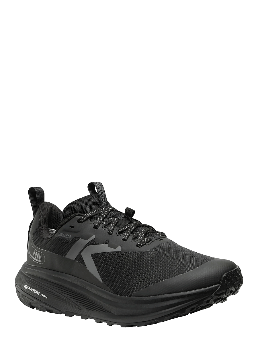 KEEN - KE ROAM WP - låga sneakers - black-black - 0
