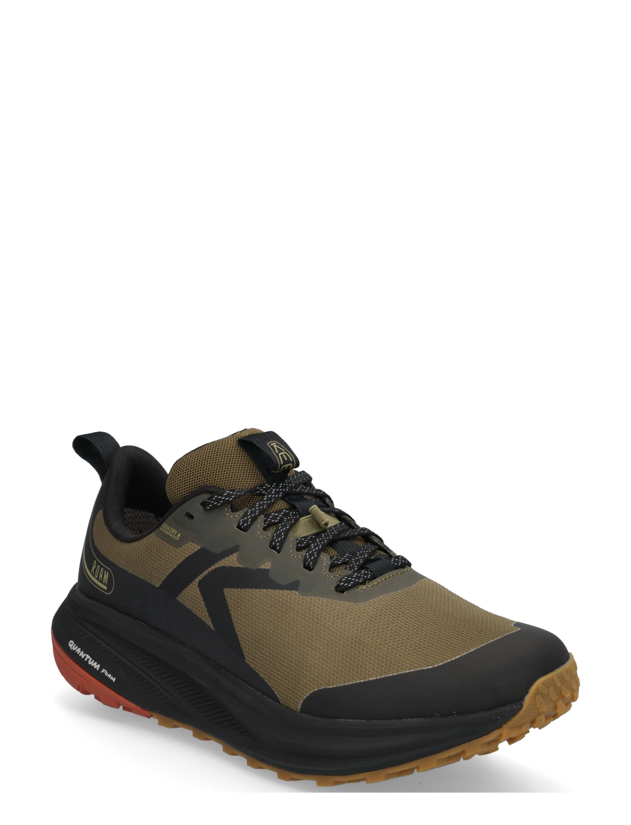 KEEN KE ROAM WP M-DARK - KEEN - DARK OLIVE-BURNT BRICK / khaki/green
