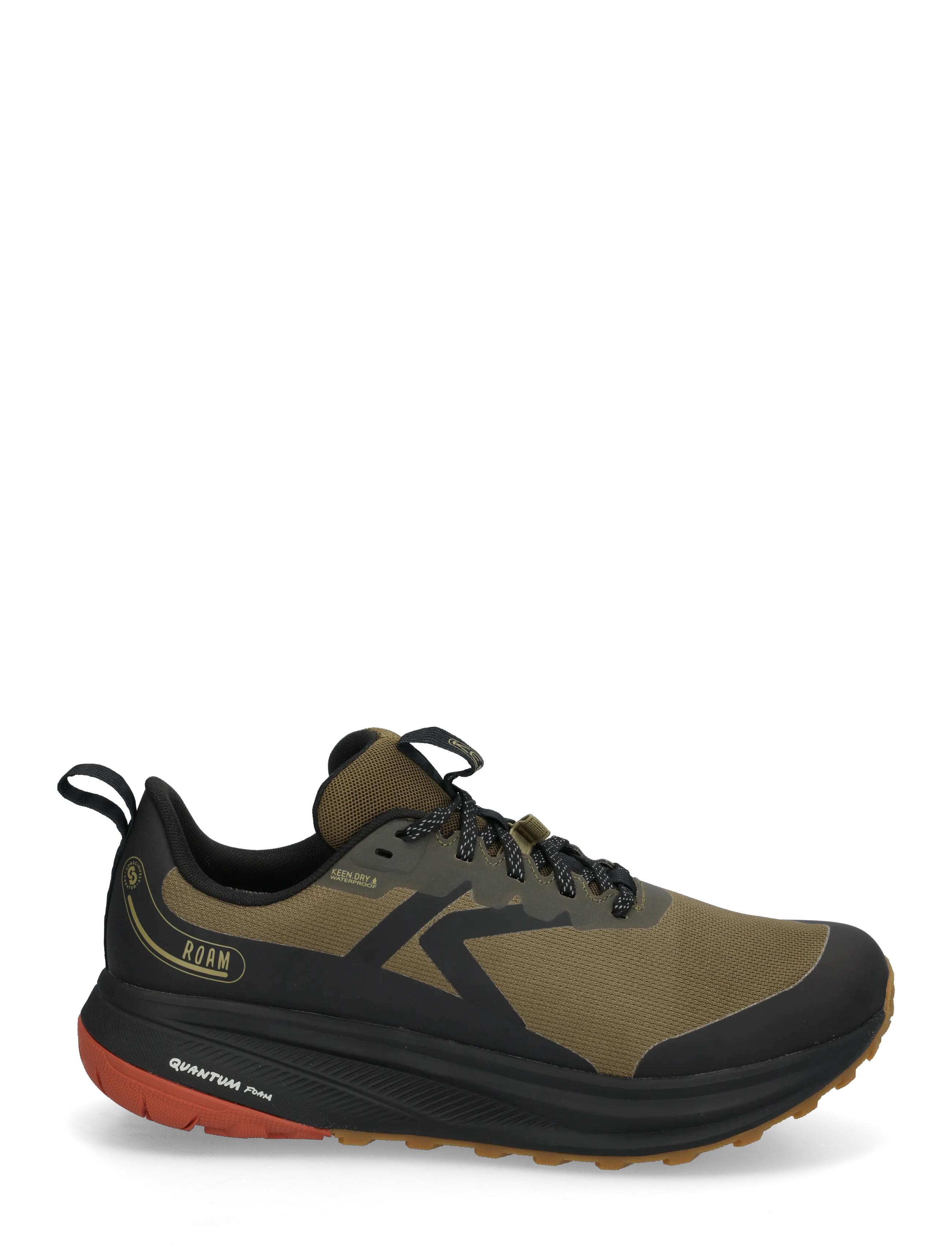 KEEN - KE ROAM WP M-DARK - niedriger schnitt - dark olive-burnt brick - 2