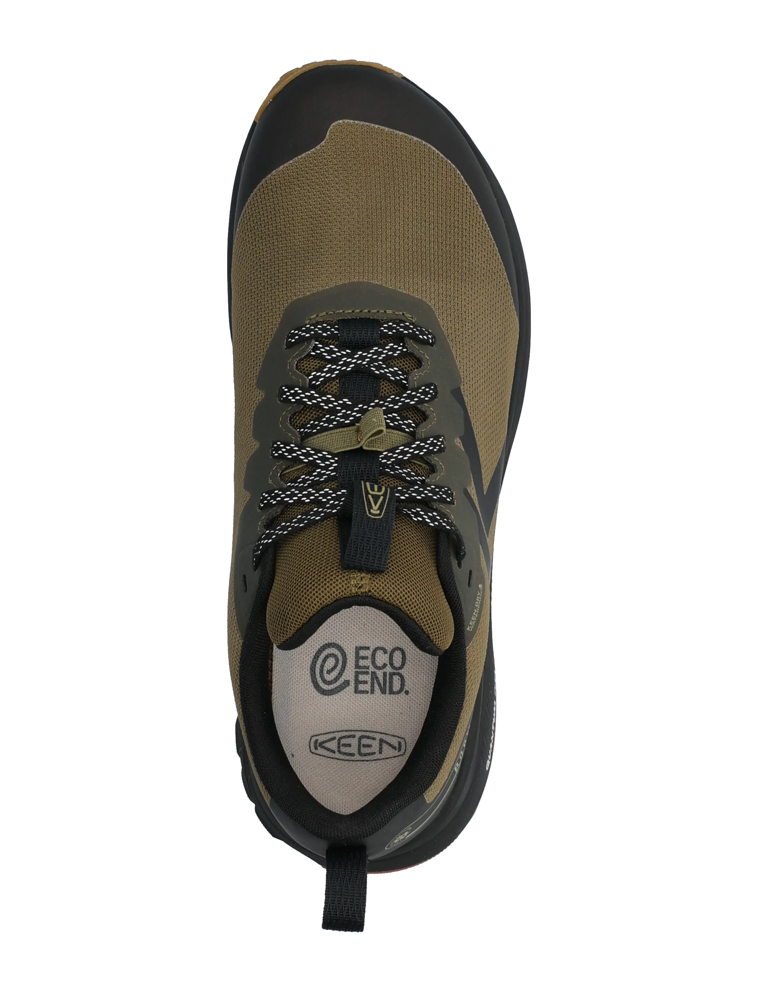 KEEN - KE ROAM WP M-DARK - niedriger schnitt - dark olive-burnt brick - 3