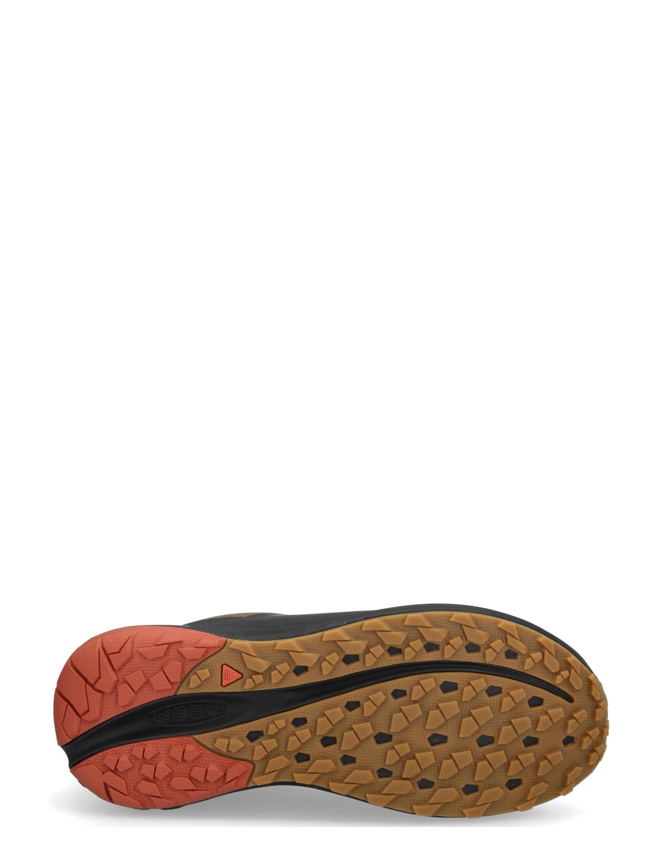 KEEN - KE ROAM WP M-DARK - låga sneakers - dark olive-burnt brick - 4