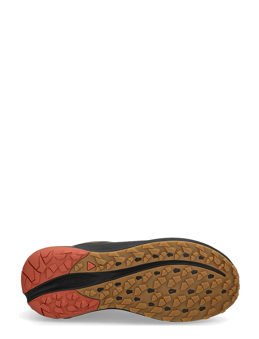 KEEN - KE ROAM WP M-DARK - låga sneakers - dark olive-burnt brick - 4