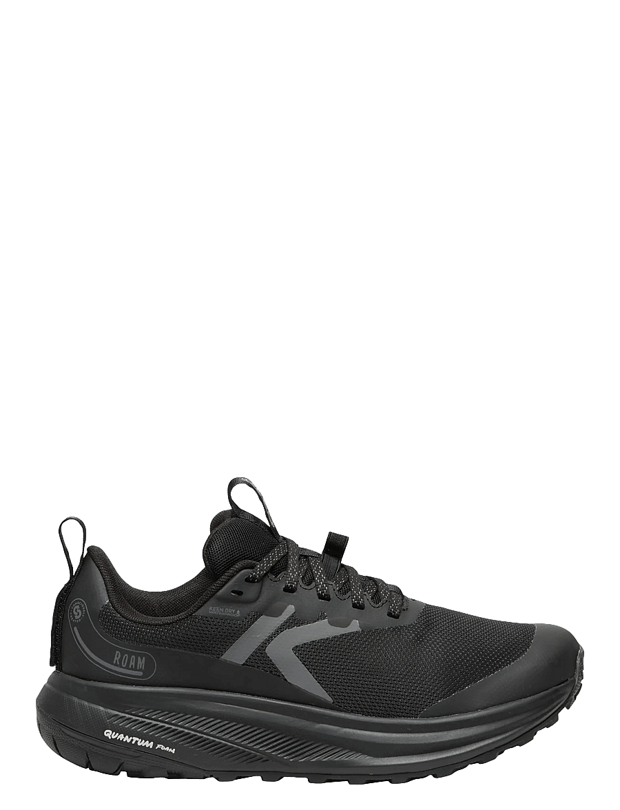 KEEN - KE ROAM WP - låga sneakers - black-black - 0