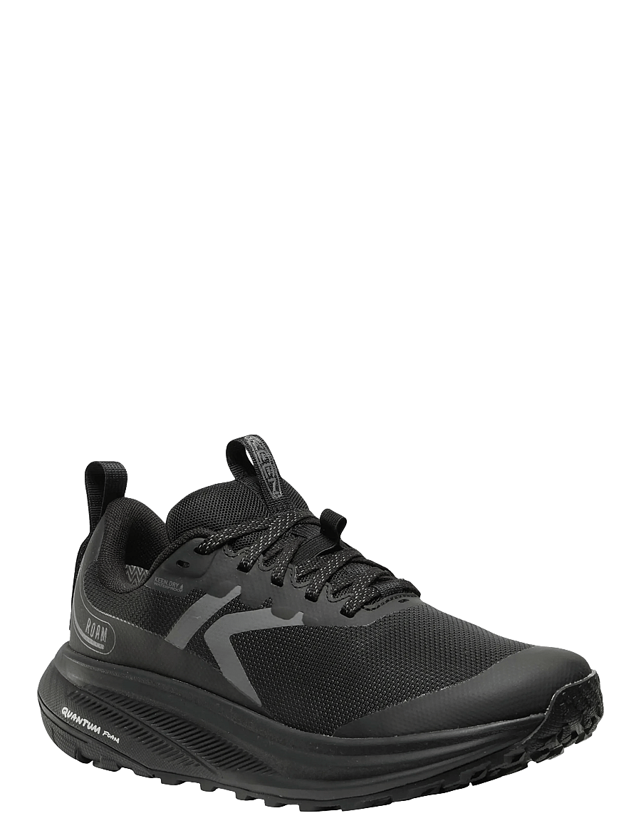 KEEN - KE ROAM WP - låga sneakers - black-black - 1