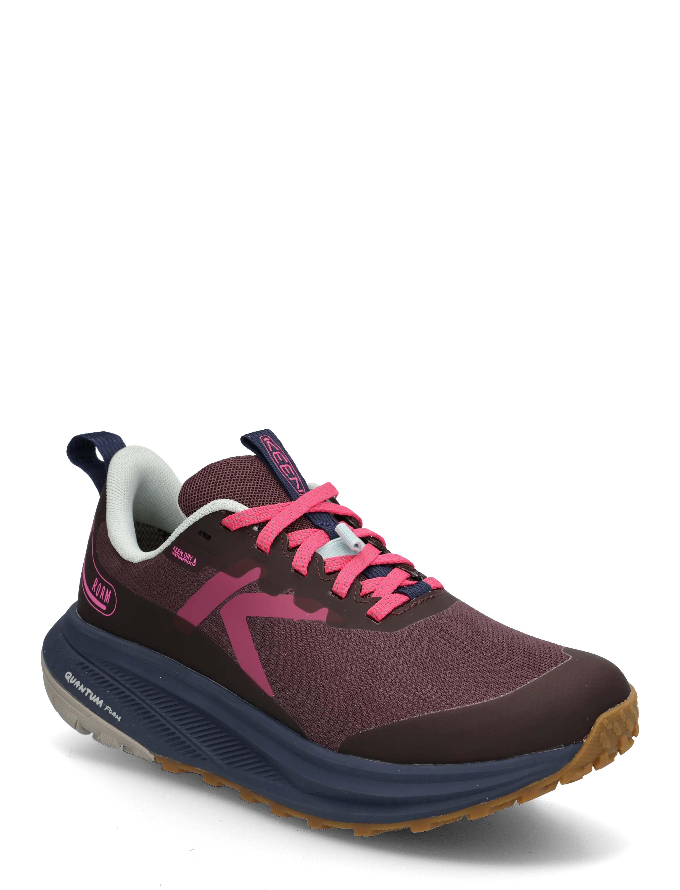 KEEN KE ROAM WP - Niedrige Sneaker - HUCKLEBERRY-BALLAD BLUE / pink/rose