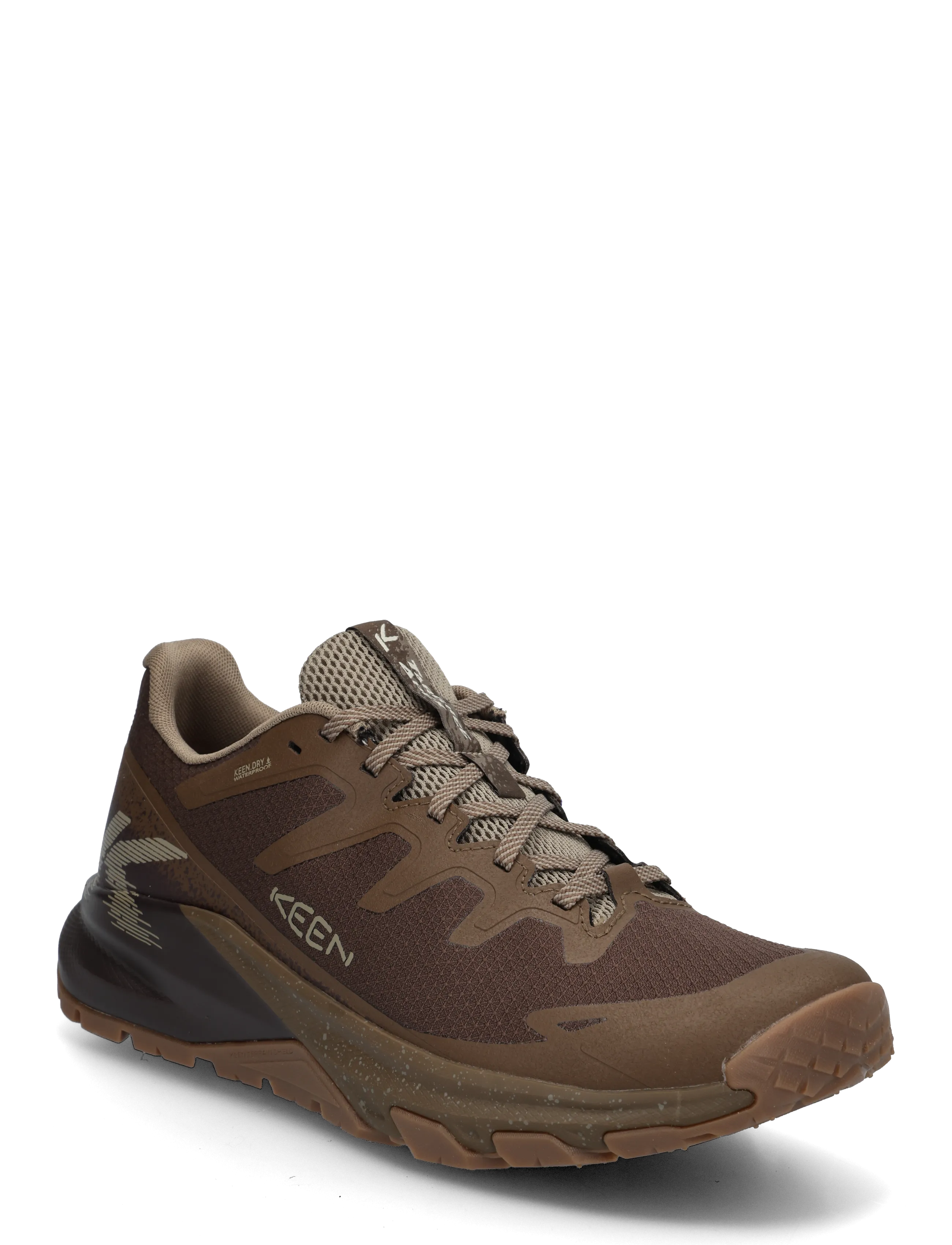 KEEN Ke Targhee Apex Wp, Herren, Trailschuh, Braun, Gr.43