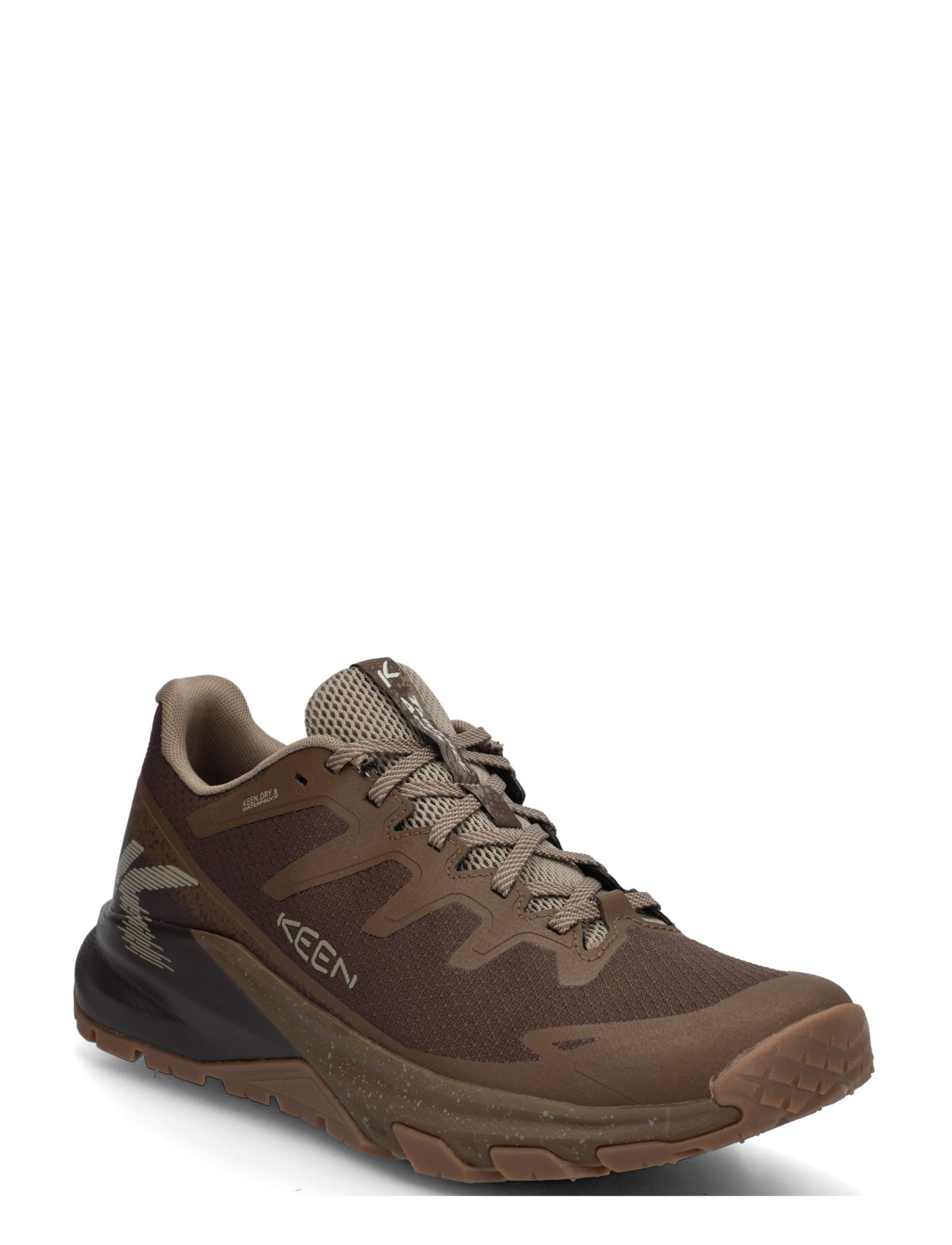 KEEN - KE TARGHEE APEX WP - hiking shoes - java-dark earth - 0