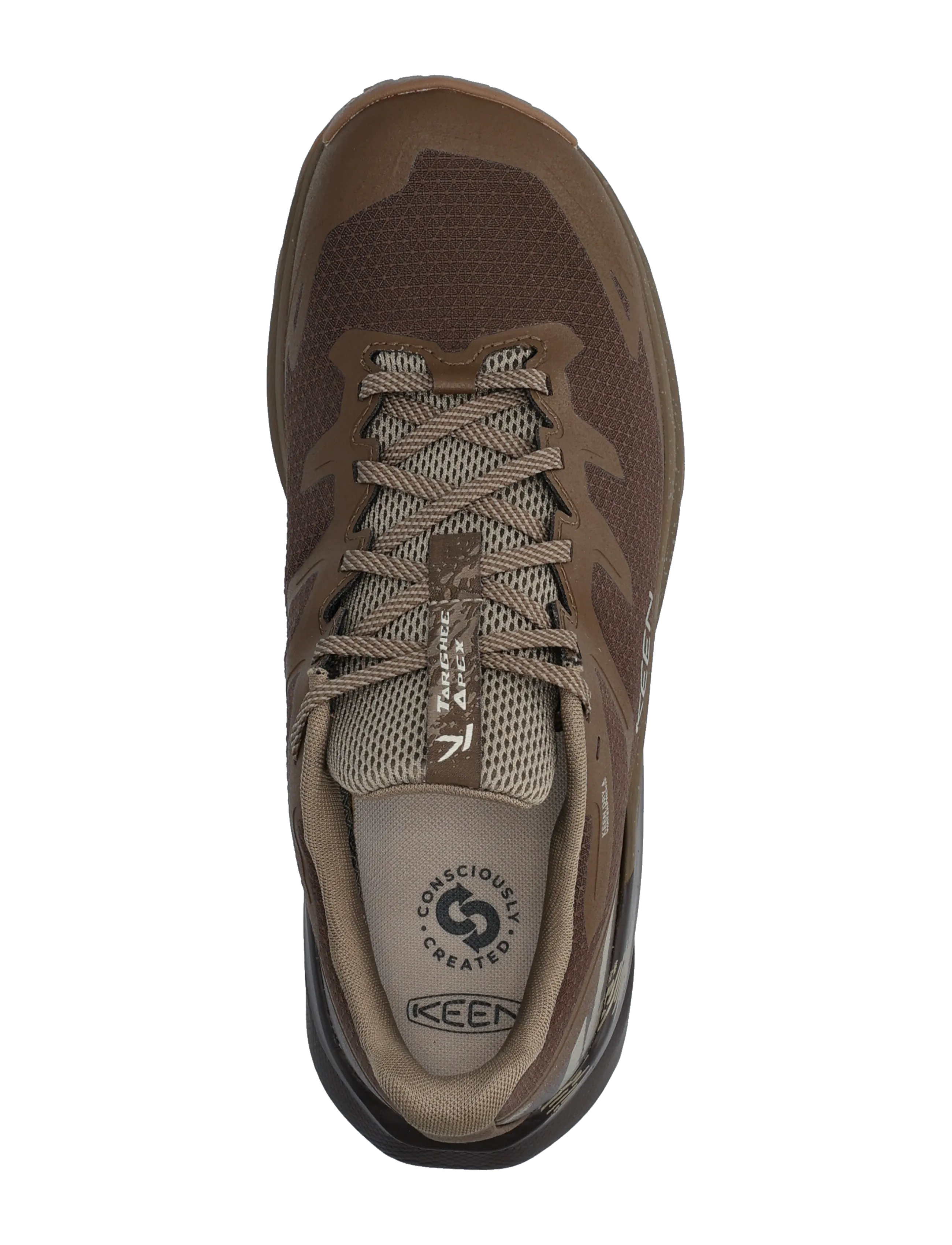 KEEN - KE TARGHEE APEX WP - hiking shoes - java-dark earth - 3