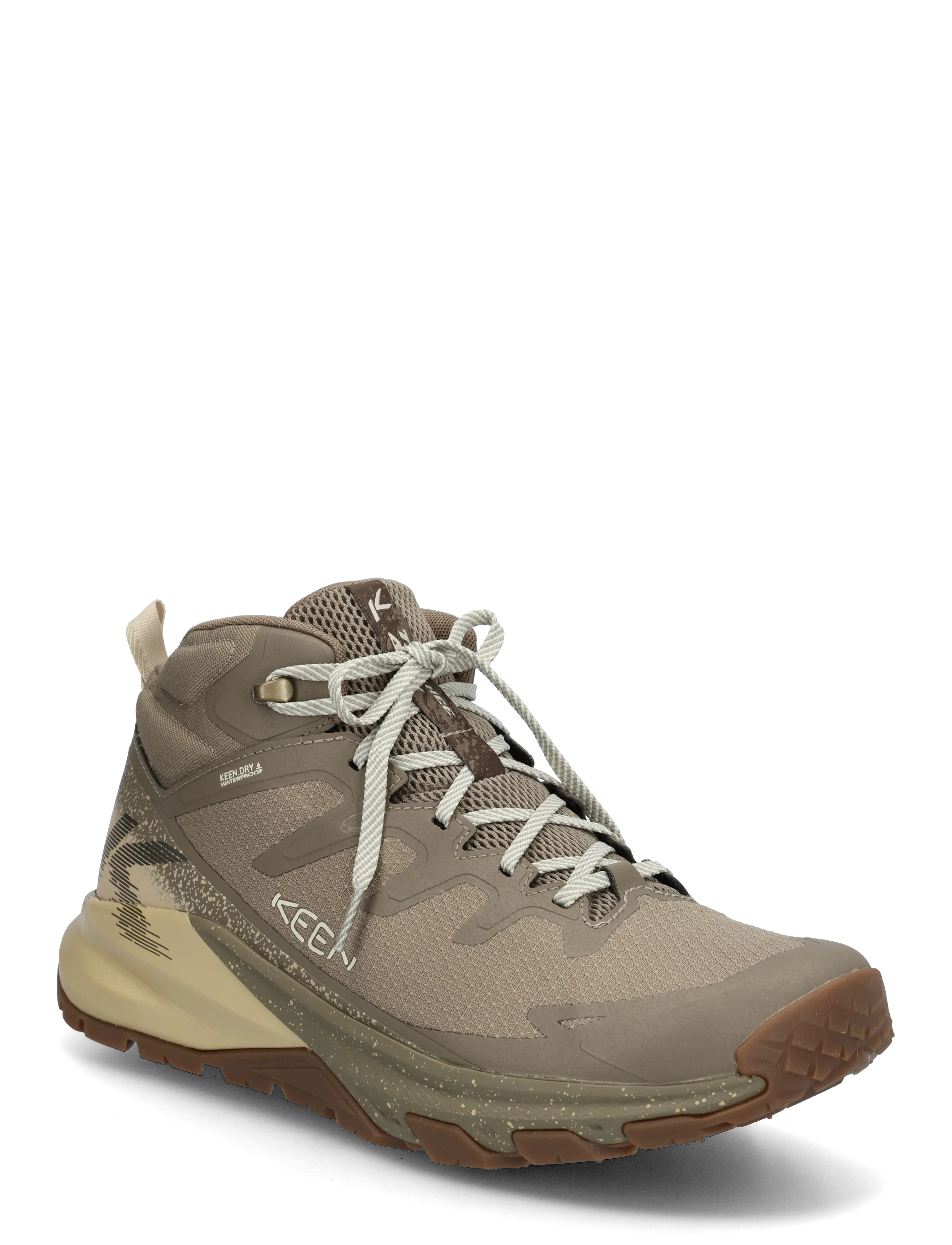 KEEN KE TARGHEE APEX MID WP - Shoes - BRINDLE-SAFARI / beige
