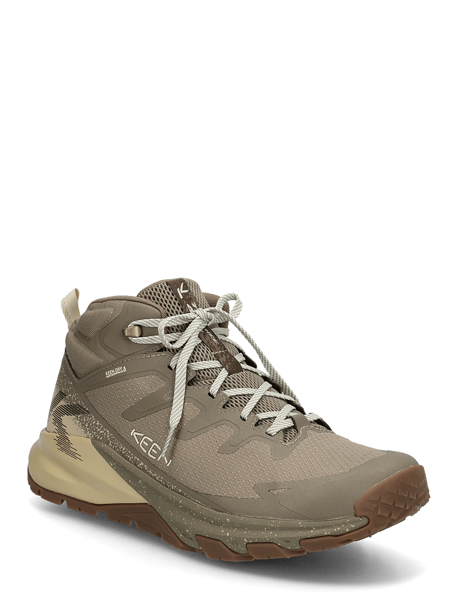 KEEN - KE TARGHEE APEX MID WP - pārgājienu apavi - brindle-safari - 0